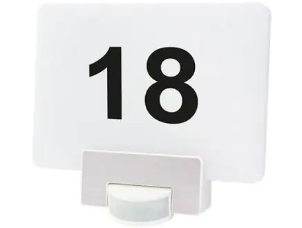 Link2Home WiFi LED Hausnummer-Leuchte 10W weiß