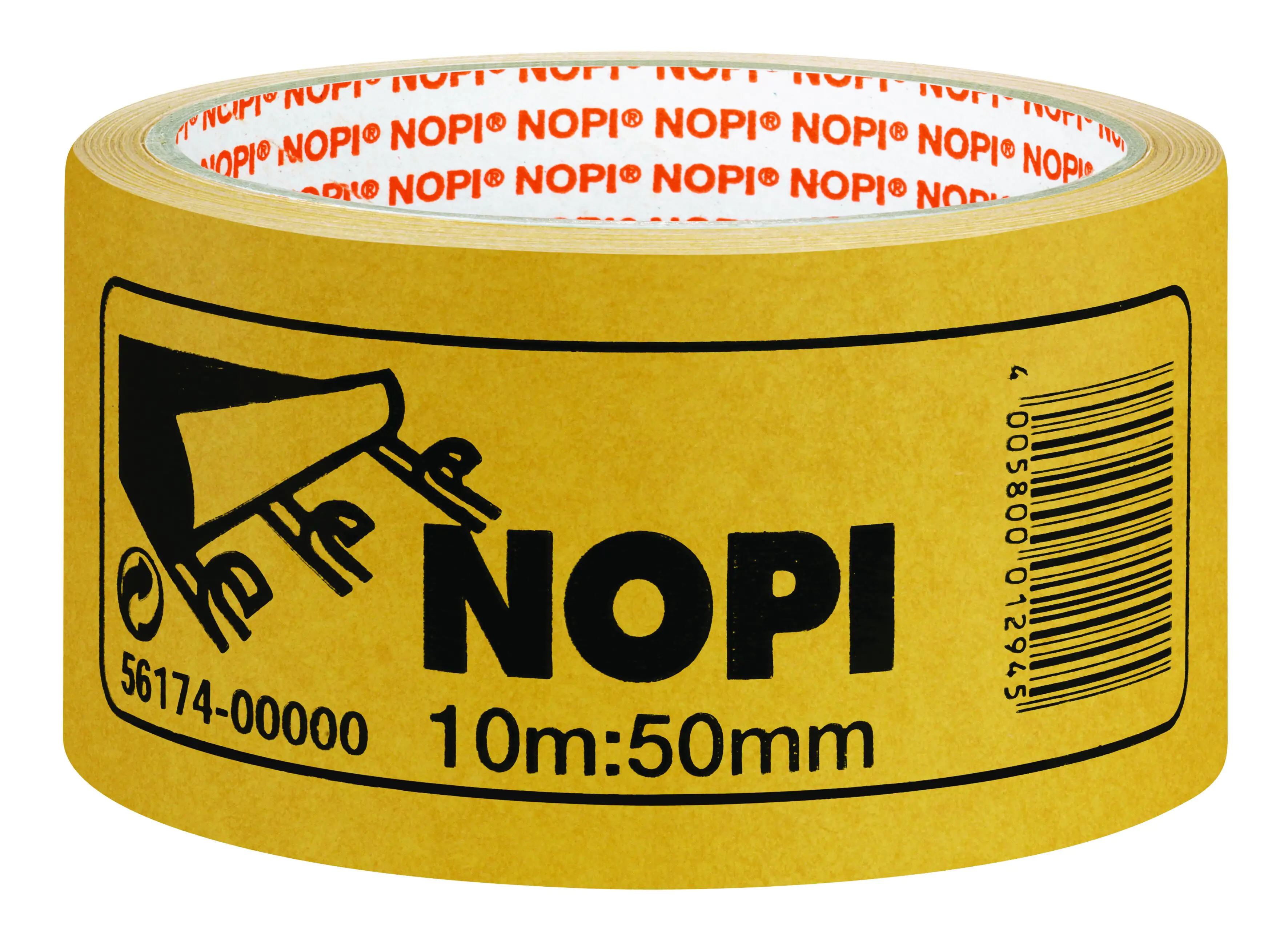 NOPI doppelseitiges Verlegeband 10 m x 50 mm, weiß