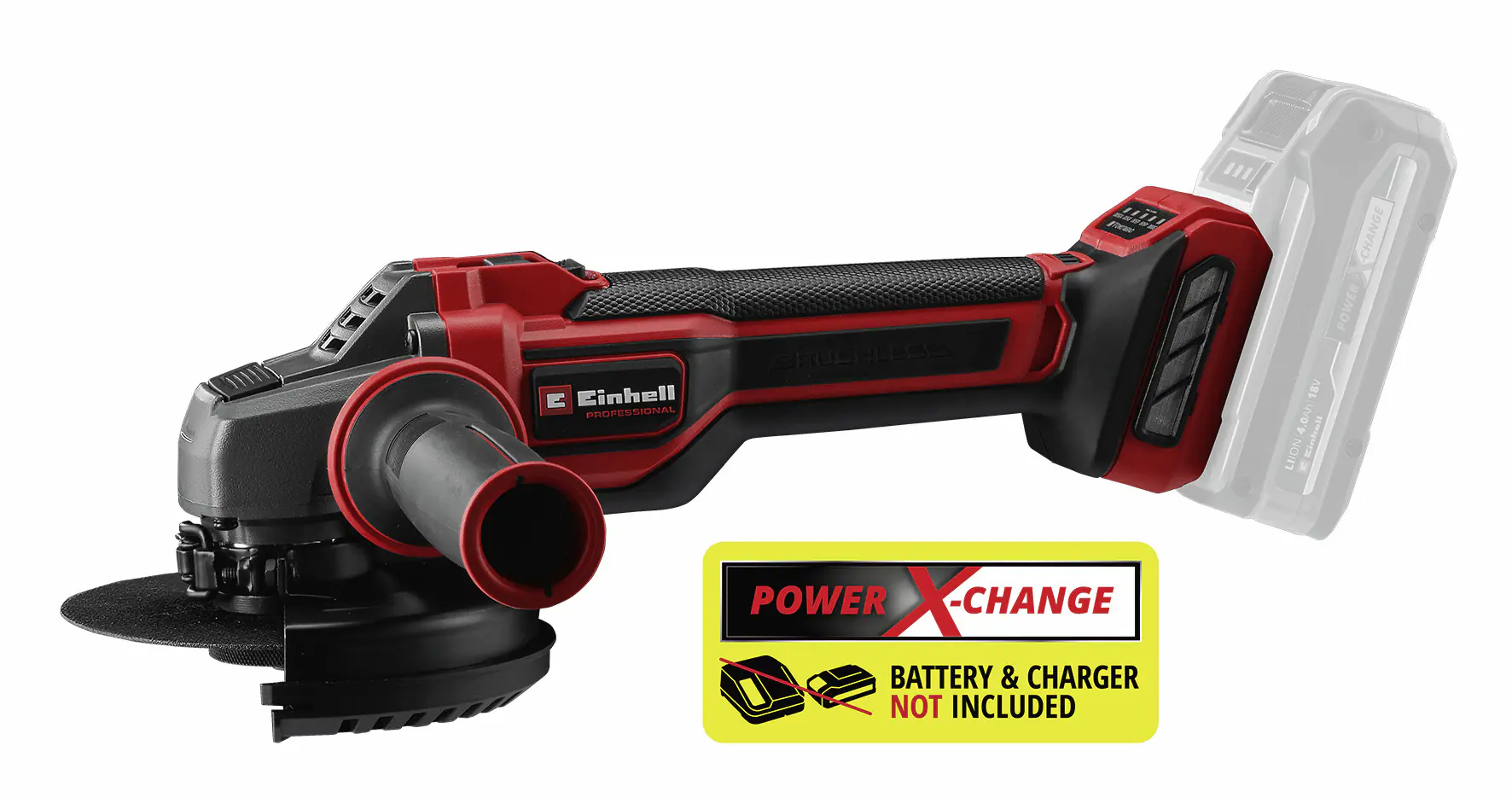 Einhell Professional Akku-Winkelschleifer TP-AG 18/125 CE Q Li Solo 18 V Einhell Professional Akku-Winkelschleifer TP-AG 18/125 CE Q Li Solo 18 V