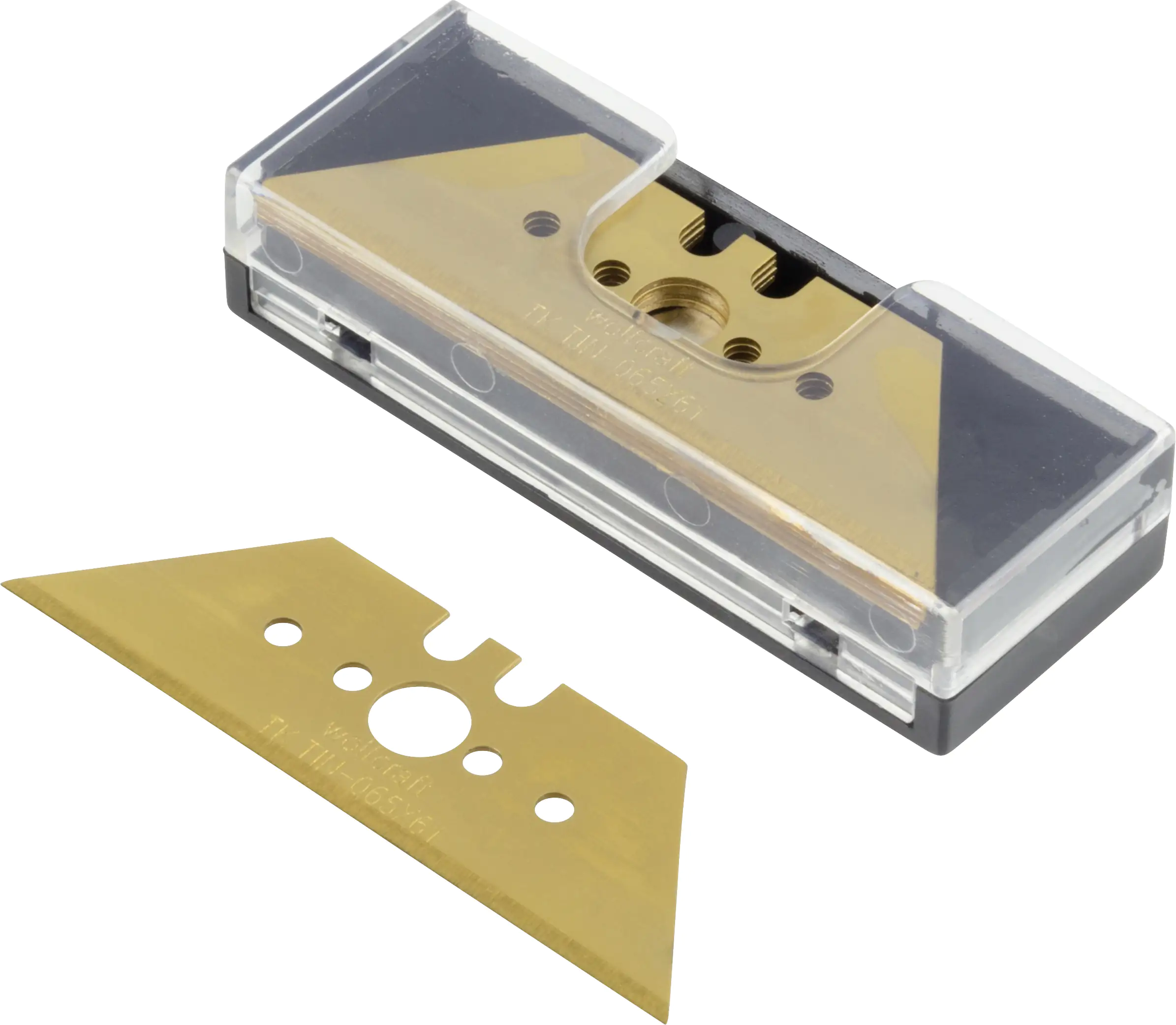 Wolfcraft Trapezklingen Profi - 5 Stück TiN beschichtet Wolfcraft Trapezklingen Profi - 5 Stück TiN beschichtet