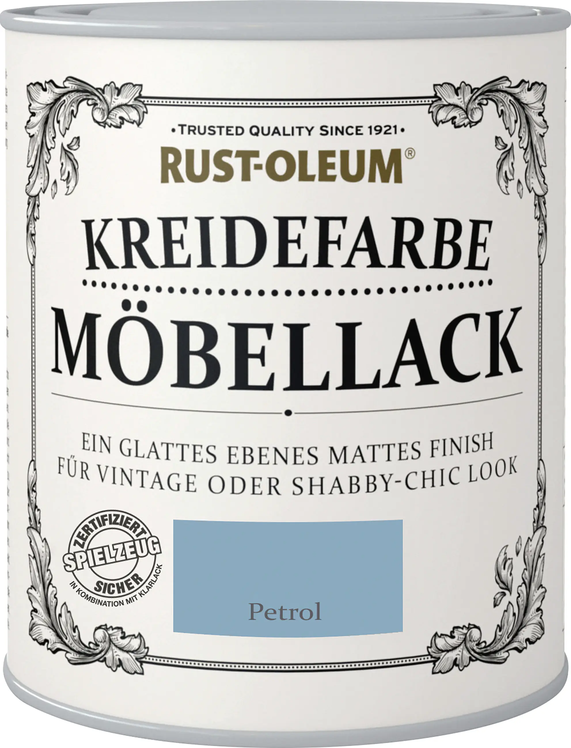 Rust-Oleum Kreidefarbe Möbellack 750 ml petrol