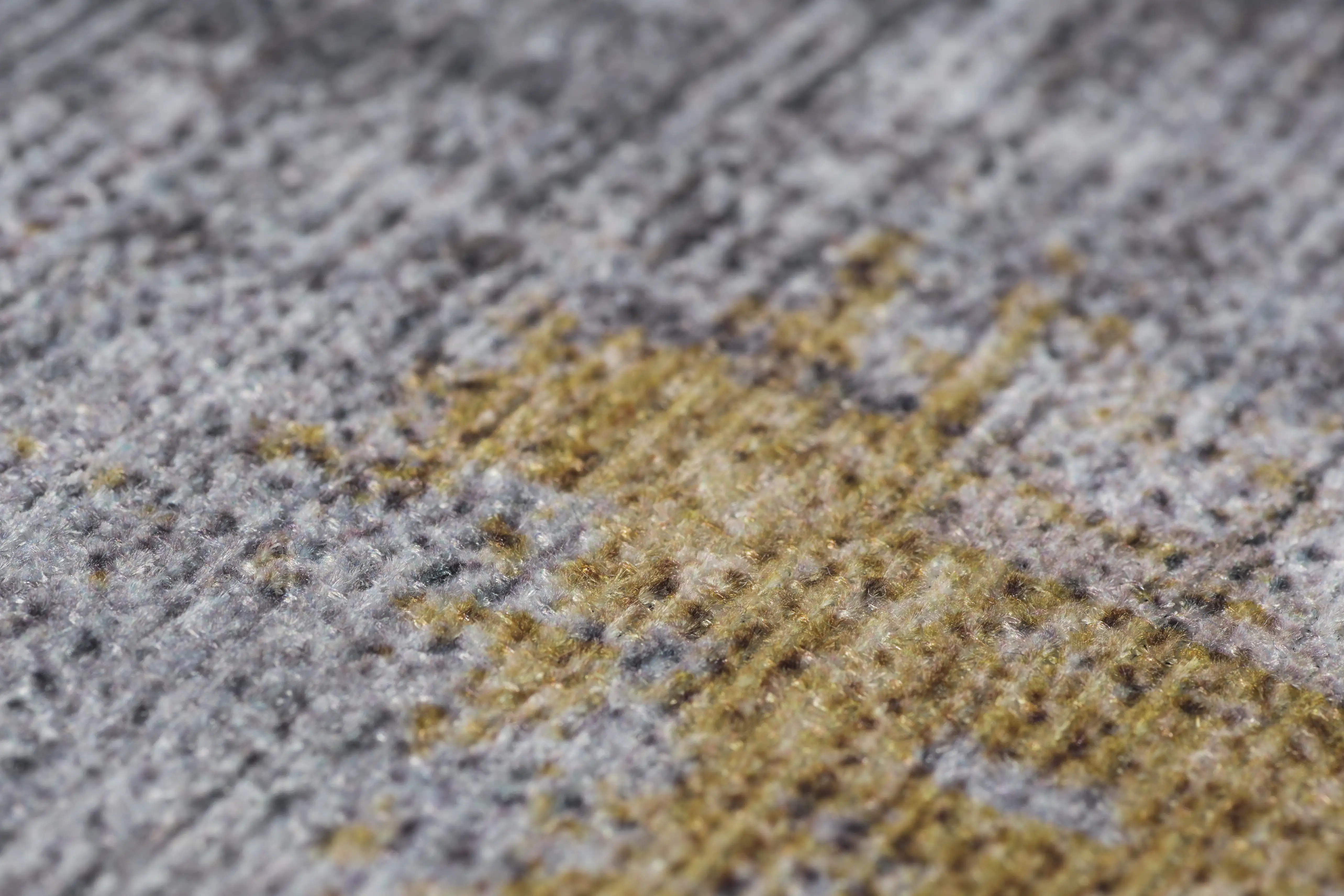 LUXOR Living Teppich Prima grau-gelb, 80 x 150 cm