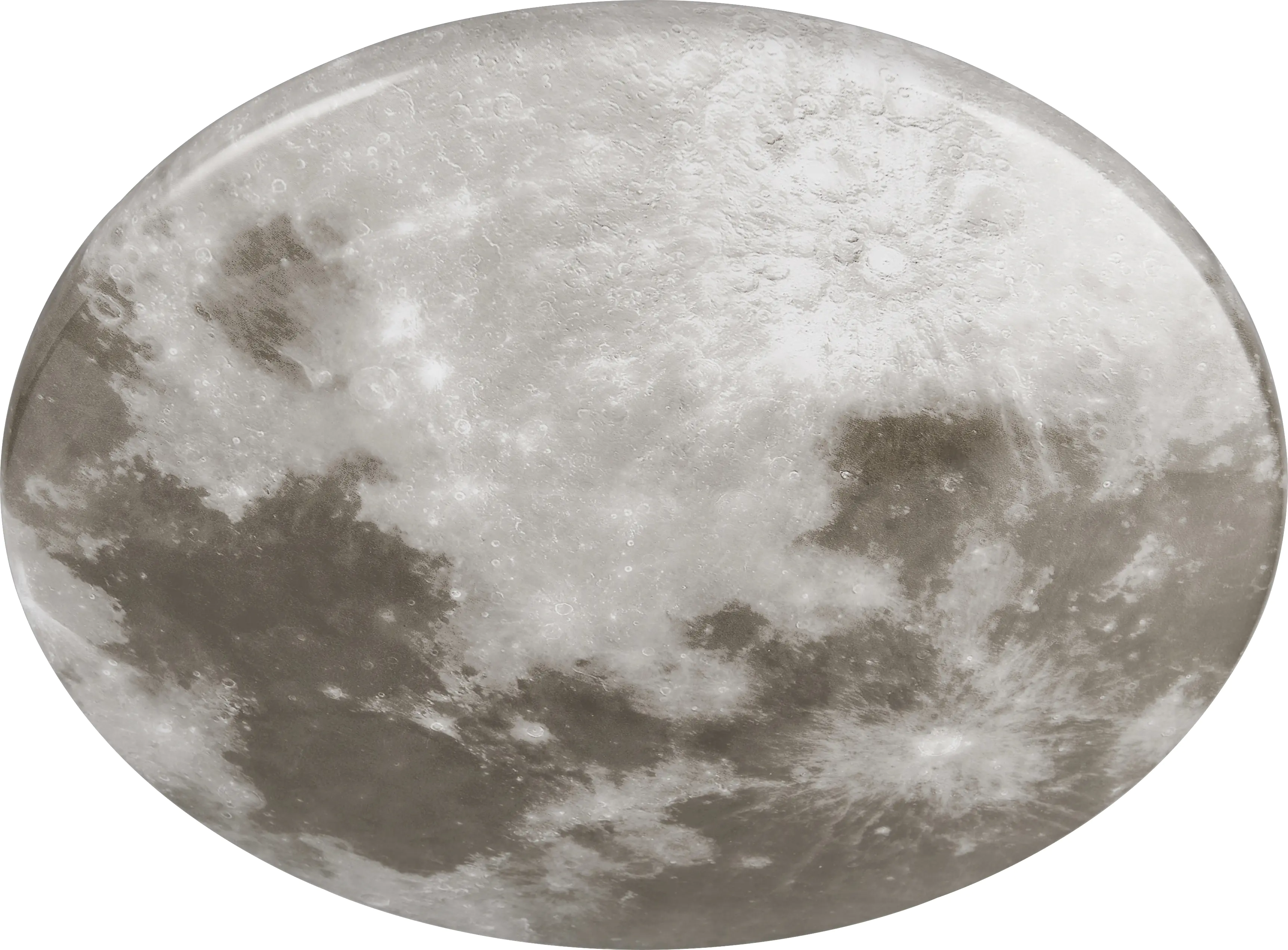 Trio Leuchten LED Deckenleuchte Moonika 15W, braun