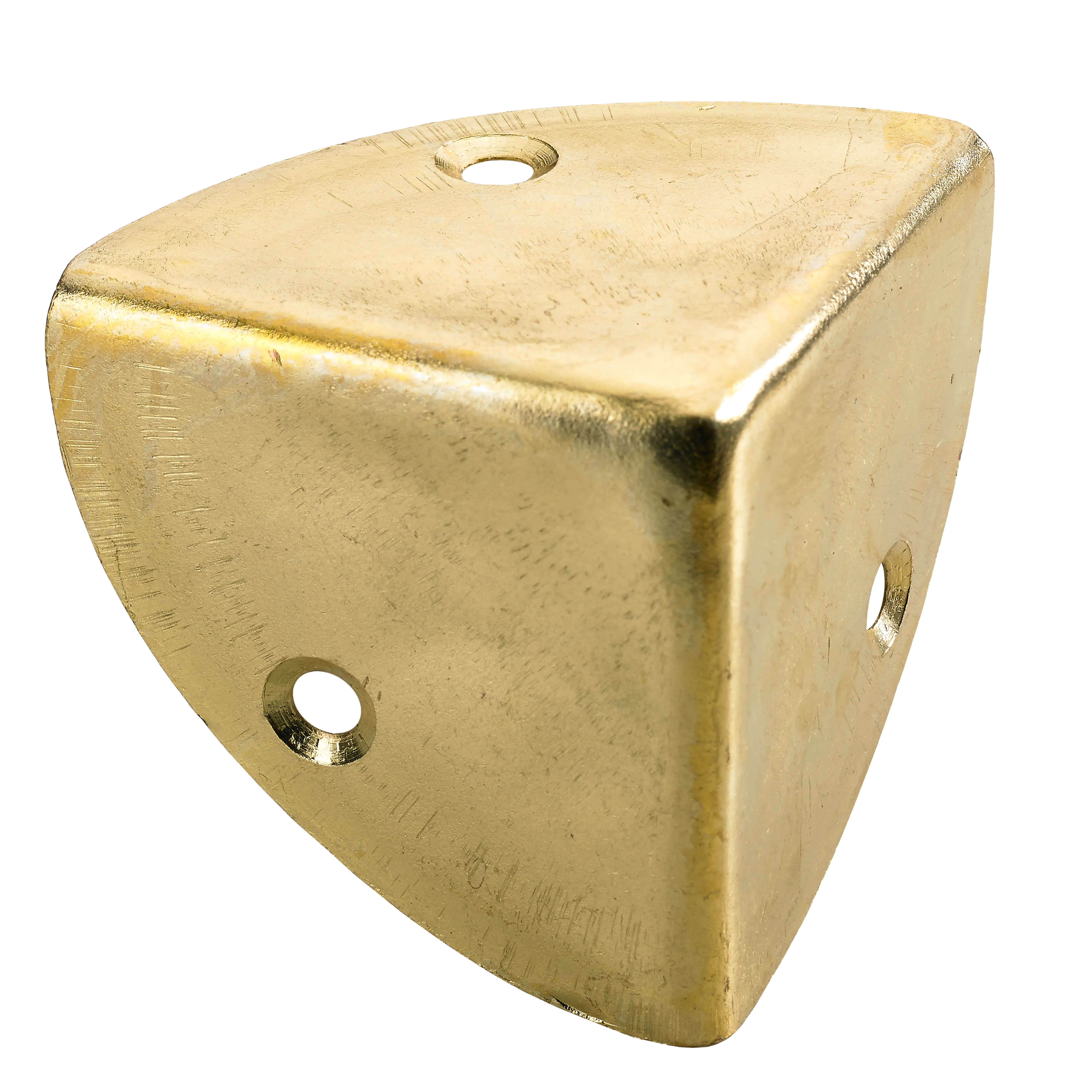 Hettich Kistenecke 45 x 45 x 45 mm vermessingt - 1 Stück