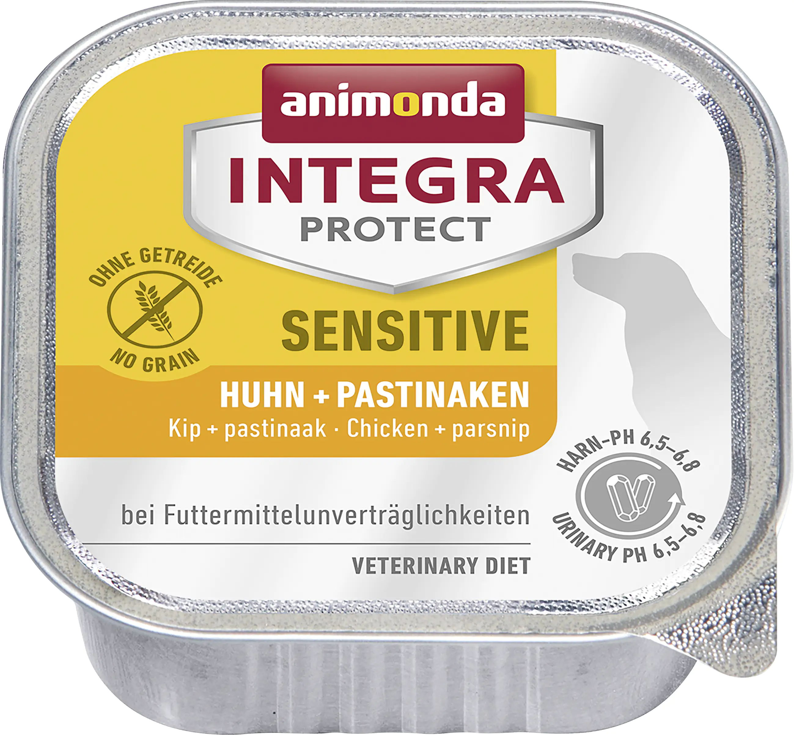 Animonda Integra Protect Hundenassfutter Adult Sensitive 150 g Huhn & Pastinake