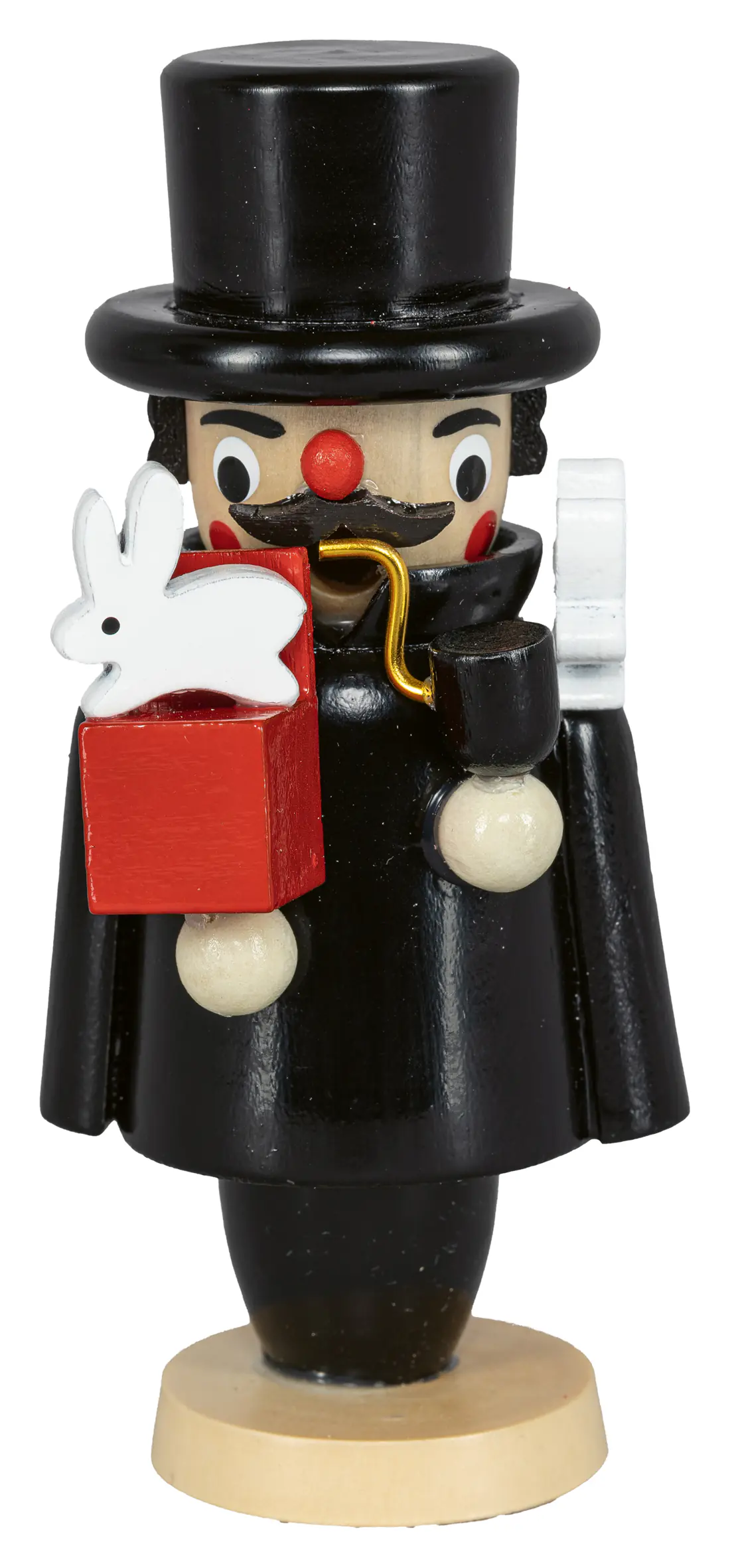 Mini-Räucherfiguren Deko Holz 9 cm 4-fach sortiert