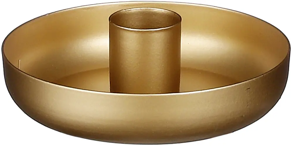 Mica Coast Kerzenständer gold Eisen 2 x Ø 9 cm