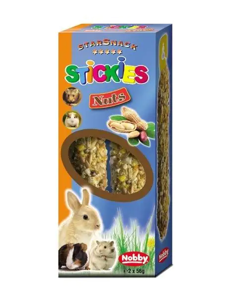 Nobby Stickies Nuss 2 x 56 g