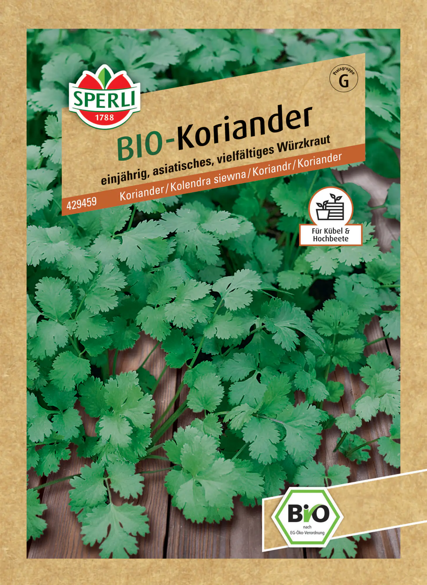 Sperli BIO Koriander