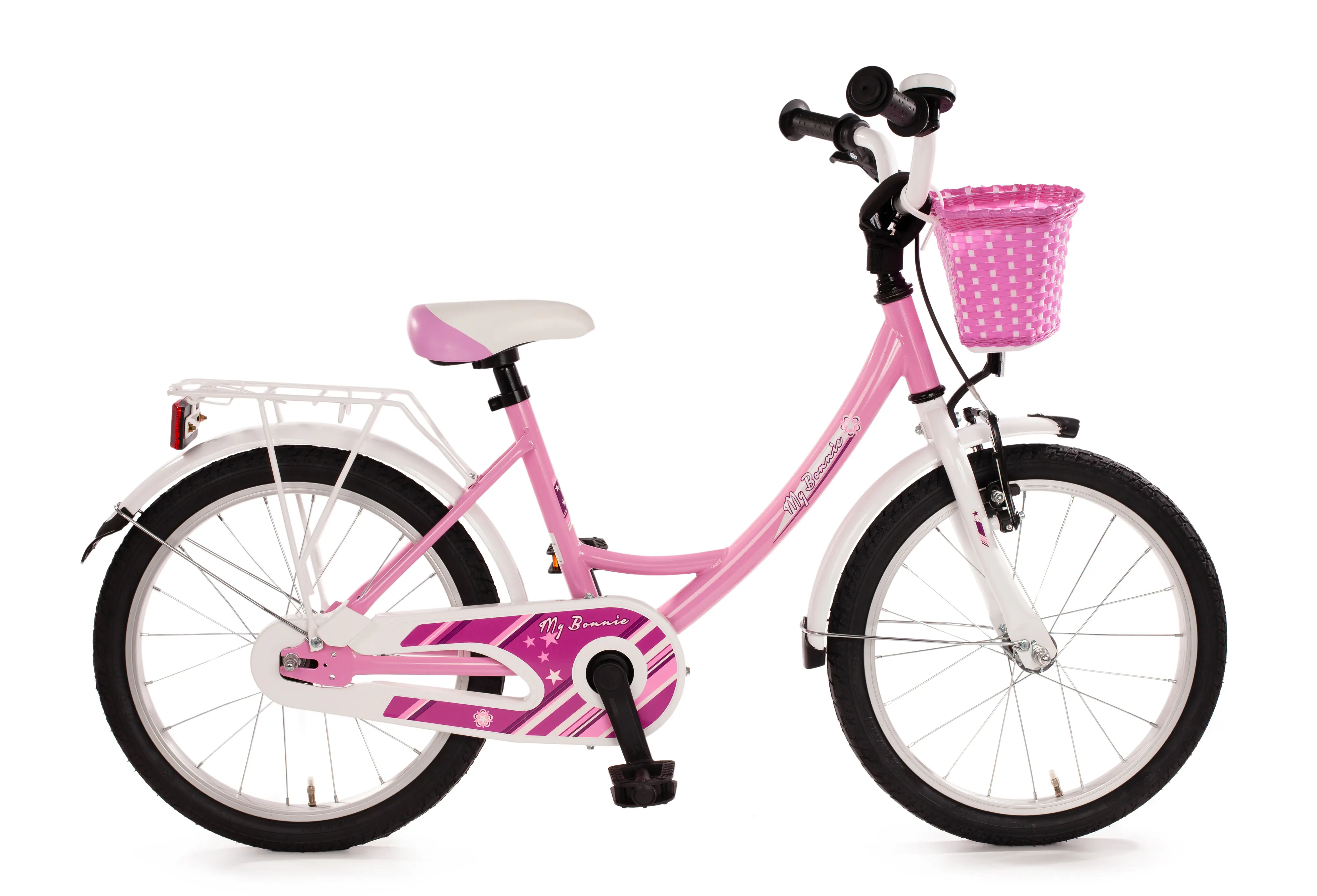 Bachtenkirch Kinderfahrrad My Bonnie 18 Zoll rosa/weiß