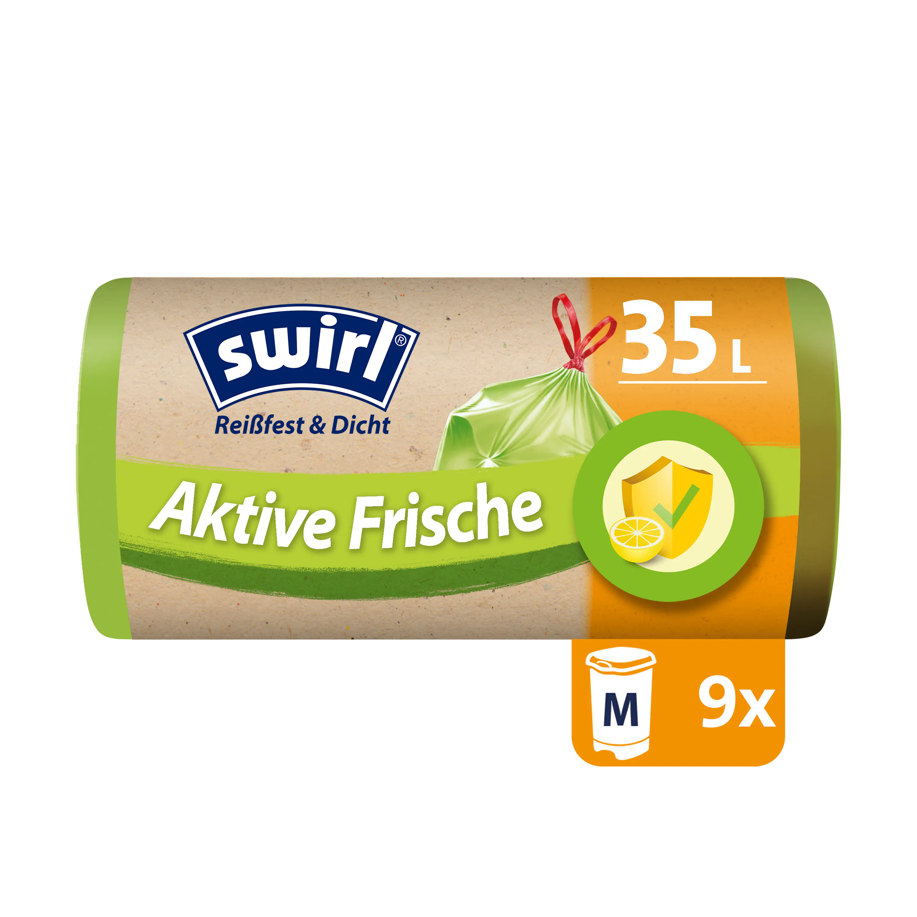 Swirl® 35 l Aktive Frische Müllbeutel Reißfest & Dicht