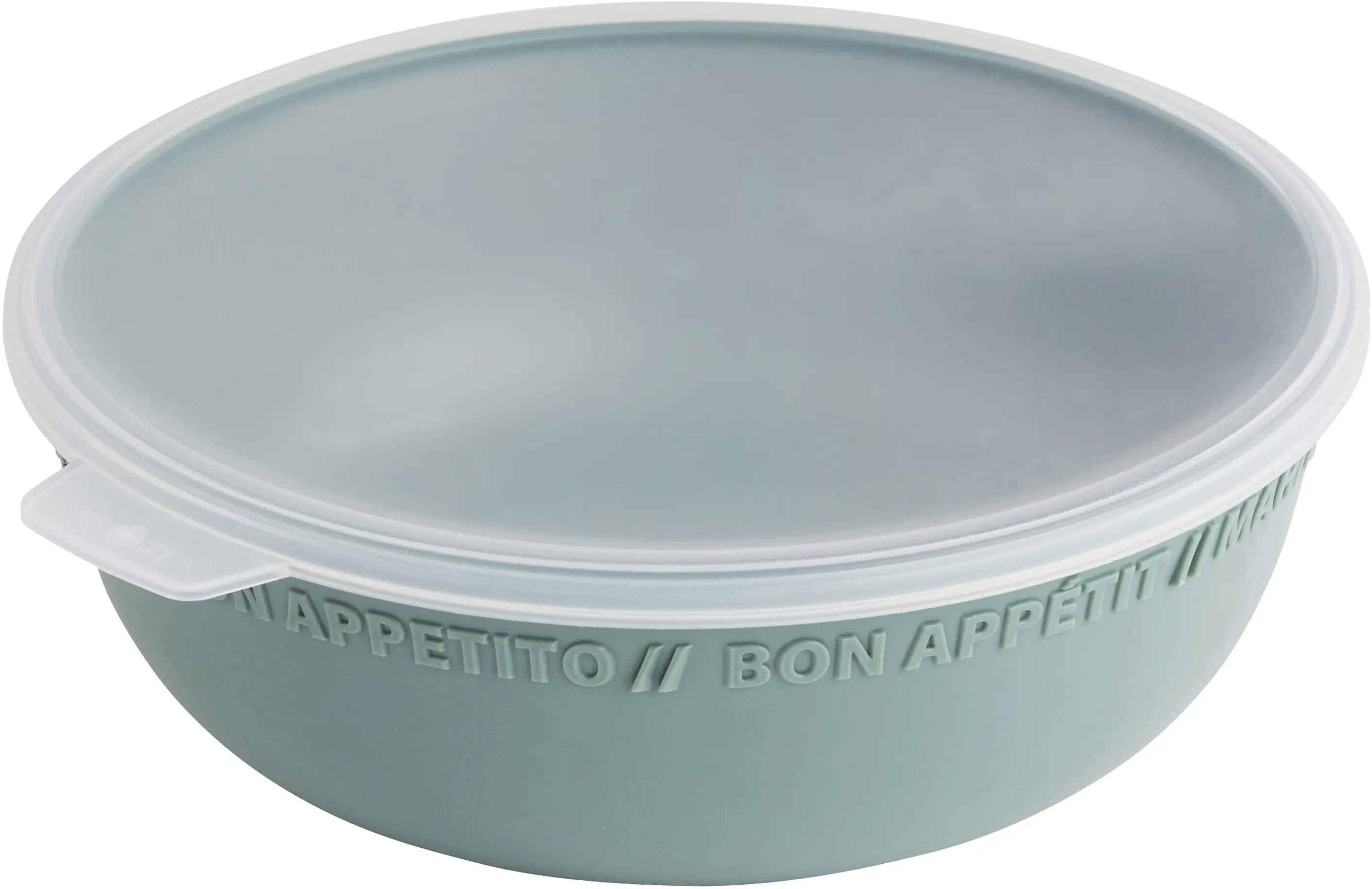 Rotho Schüssel mit Deckel 0,35 L Tresa mistletoe grün