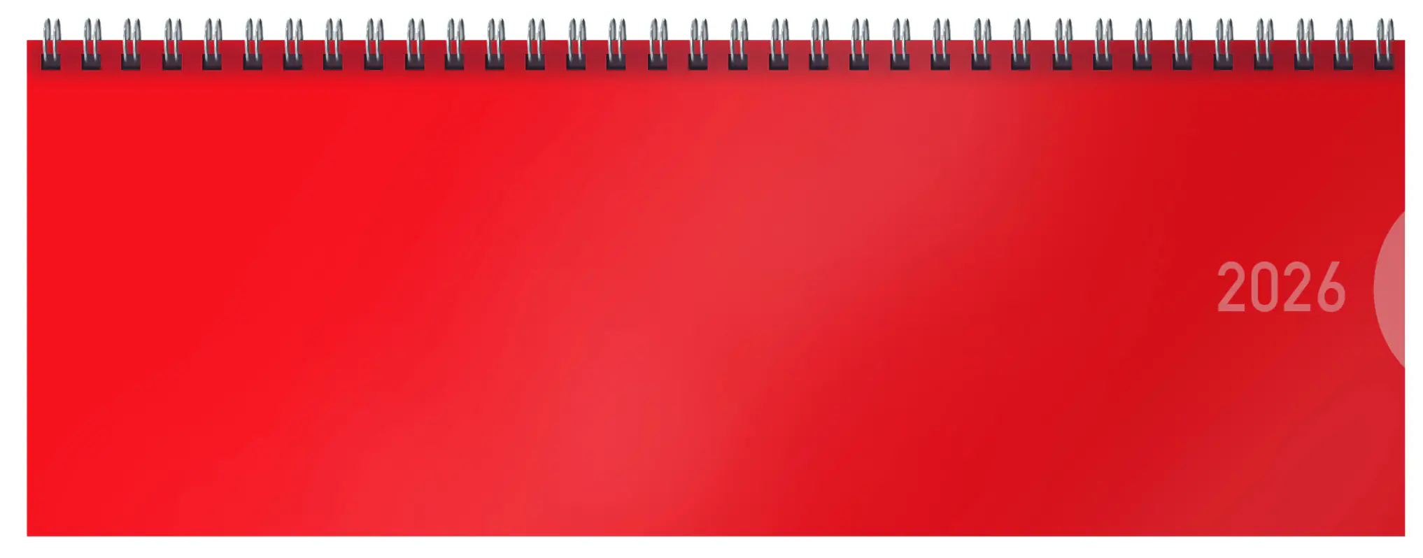Korsch Tischkalender Classic Colourlux 2026 rot