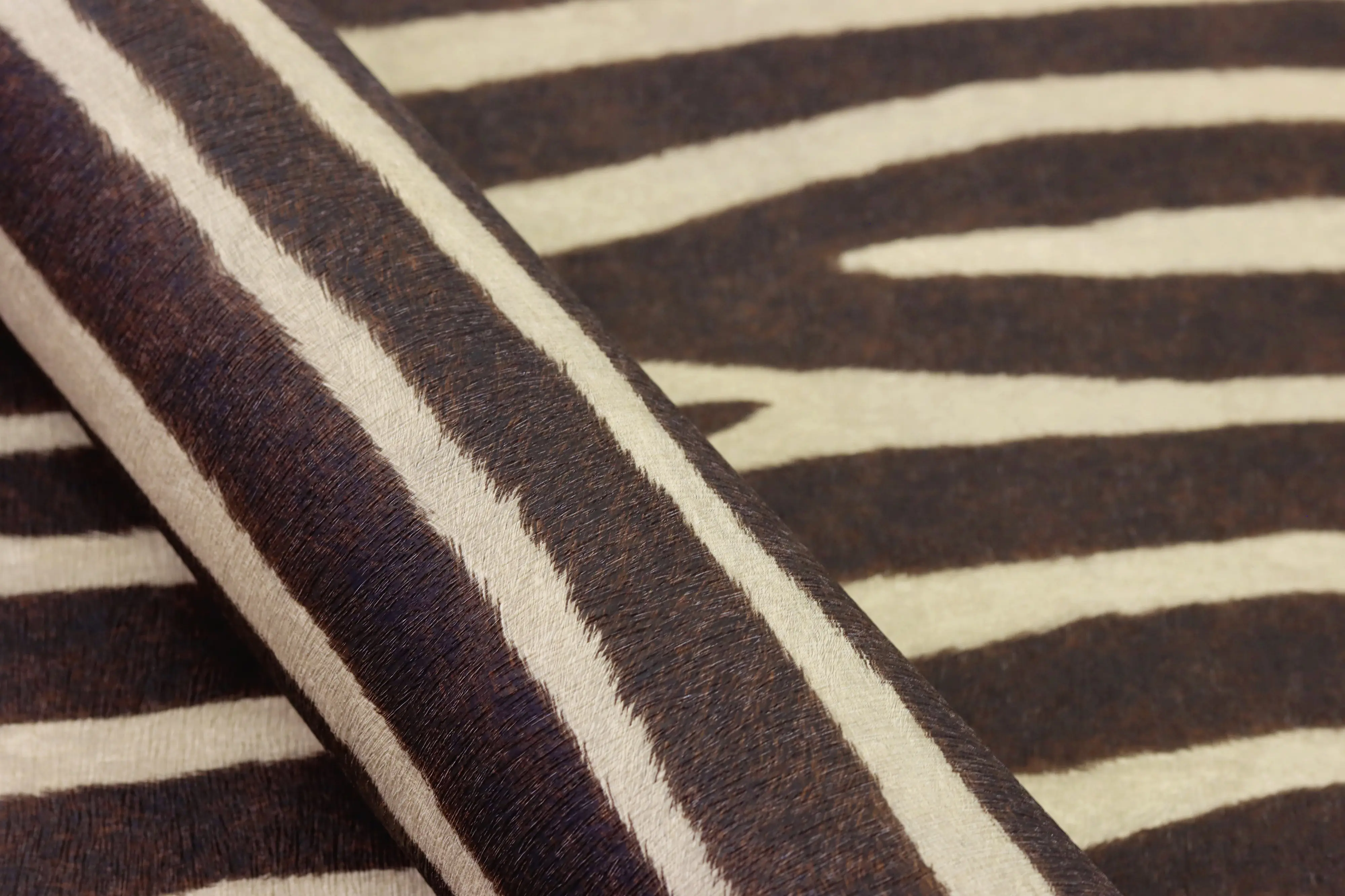 Rasch Vliestapete 751741 African Queen III, Zerbra braun-beige, 10,05 x 0,53 m