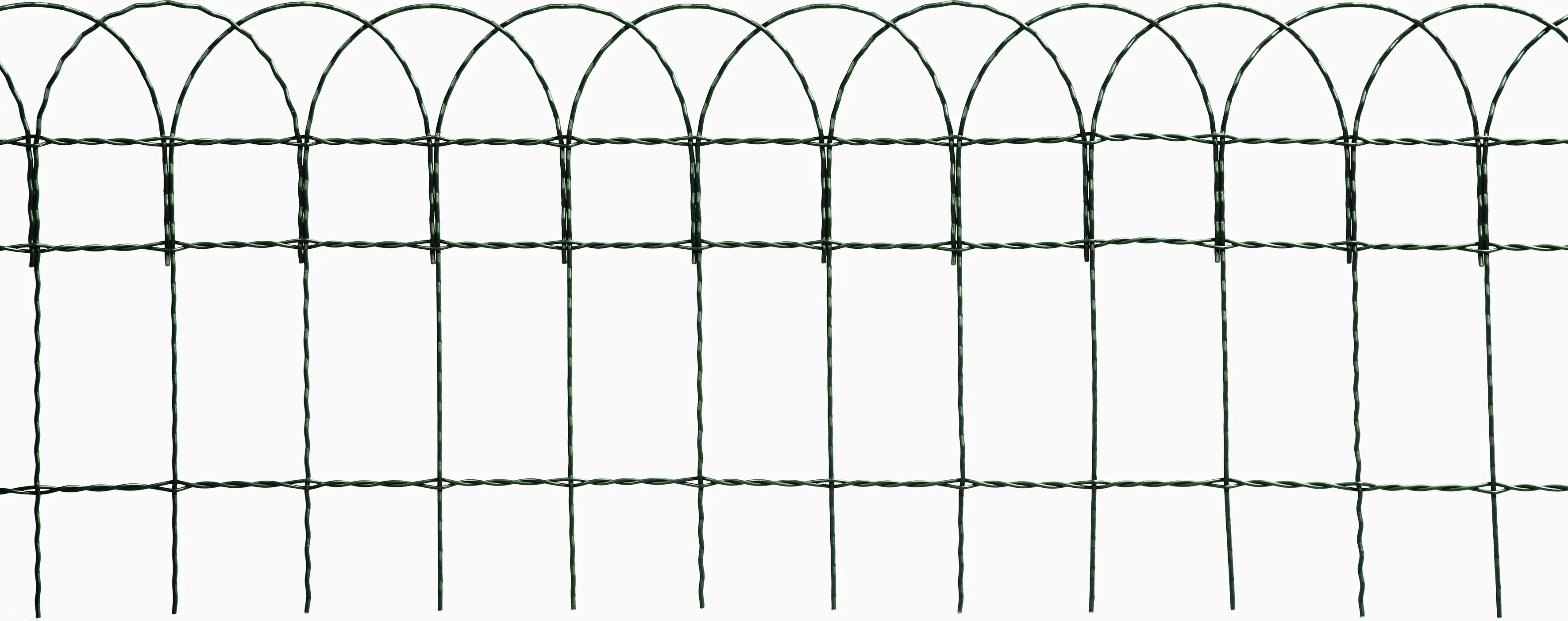 Floraworld Geflechtzaun Carta 25 m x 65 cm moosgrün