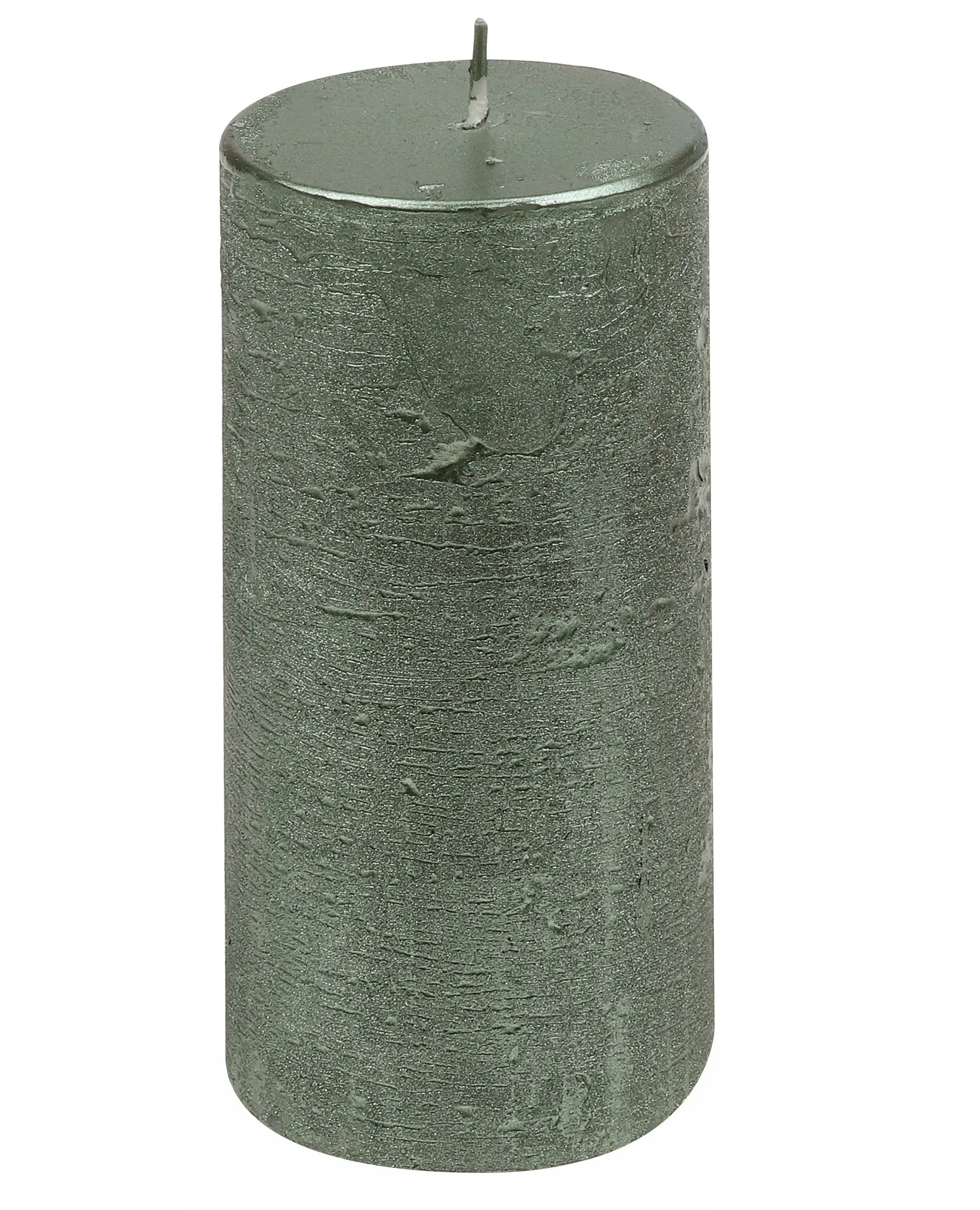 Steinhart Stumpenkerze Rustic-Glanz Ø 6,8 x 13 cm schilf     