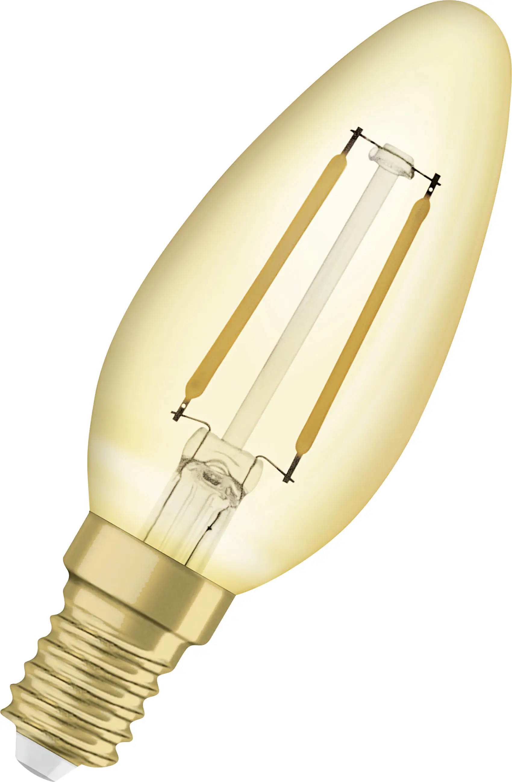 Osram LED Kerzenlampe E14 1,5 W warmweiß amber