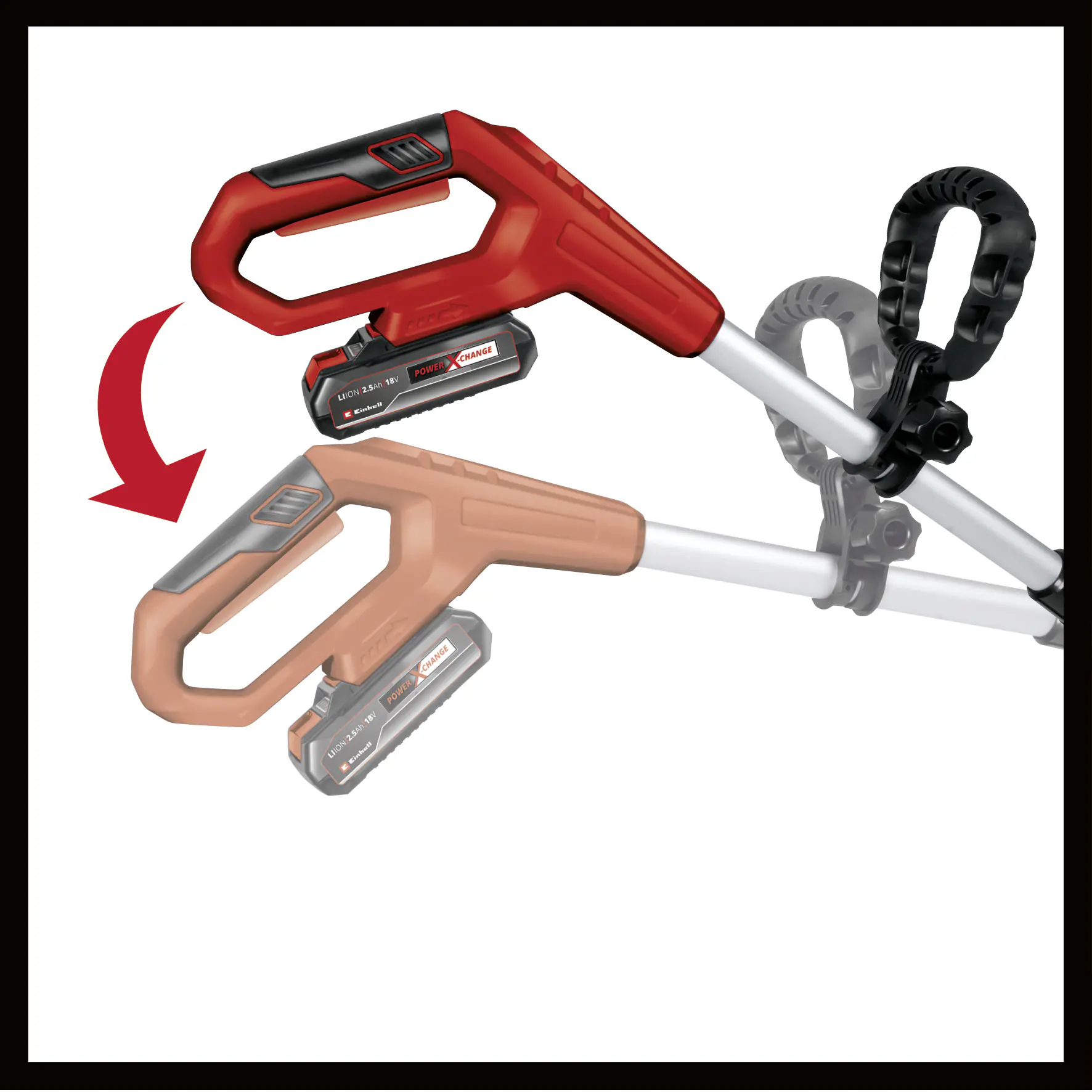 Einhell Akku Rasentrimmer GC-CT 18/26 Li-Kit