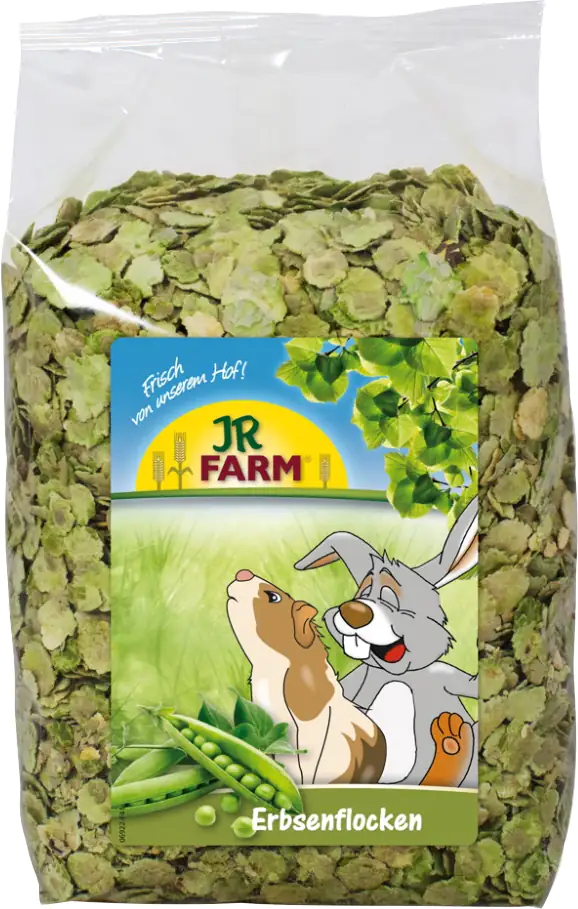 JR Farm Nagersnacks Erbsenflocken 1 kg