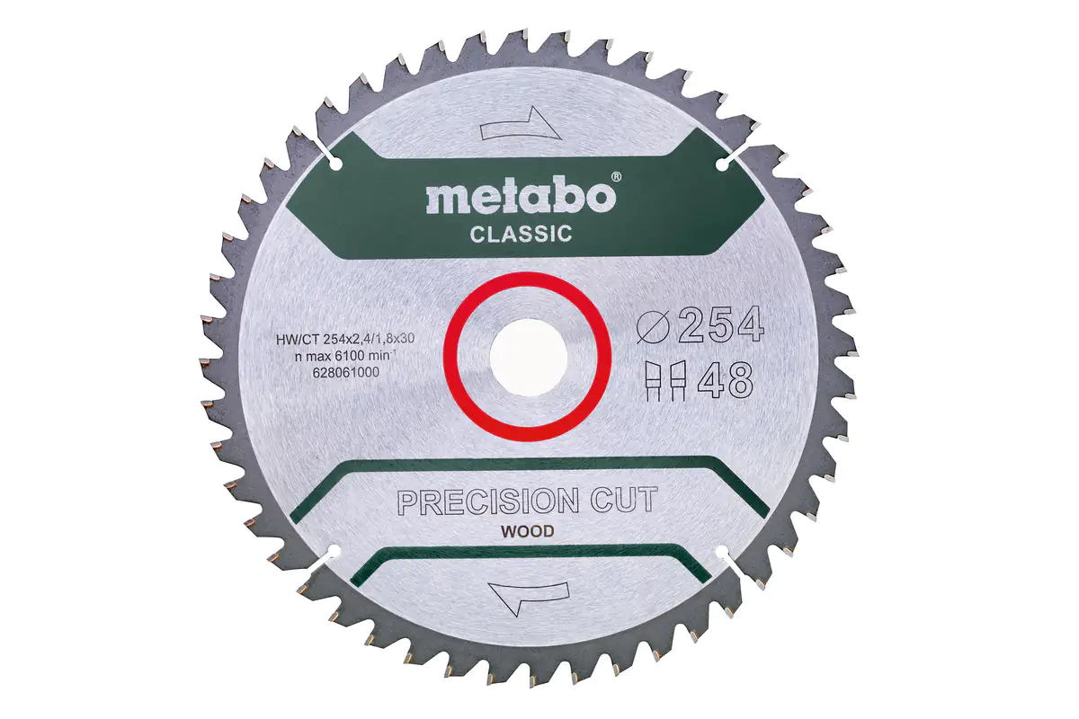 Metabo Kreissägeblatt PrecisionCutClassic 254 x 30 mm Metabo Kreissägeblatt PrecisionCutClassic 254 x 30 mm