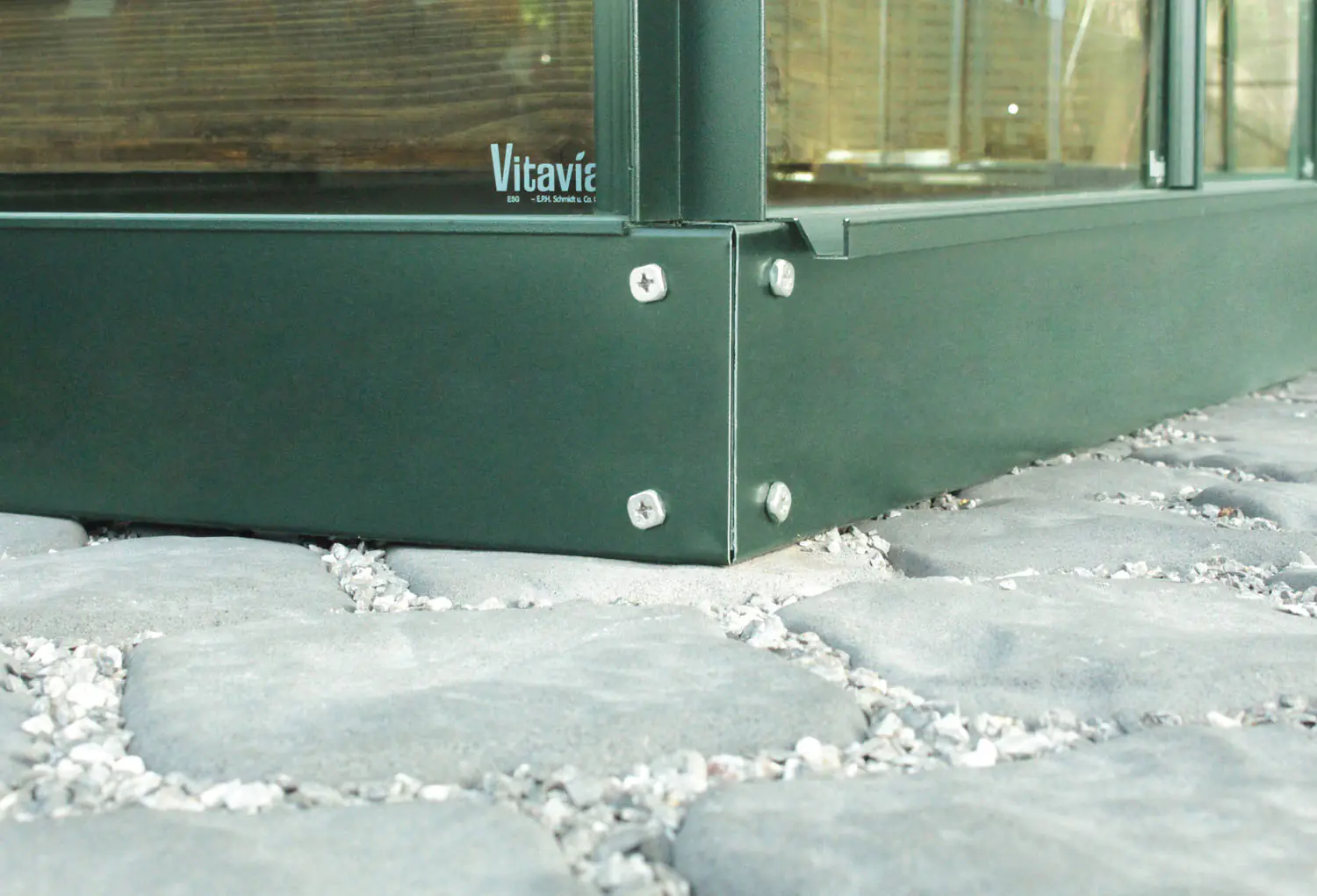 Vitavia Fundamentrahmen 5000 192 x 254 cm smaragd 12,5 cm hoch