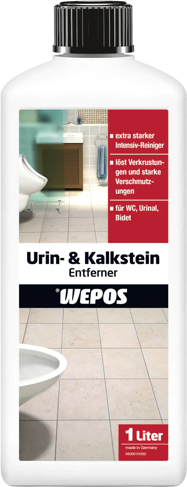 Wepos Urin- und Kalksteinentferner 1 L Wepos Urin- und Kalksteinentferner 1 L
