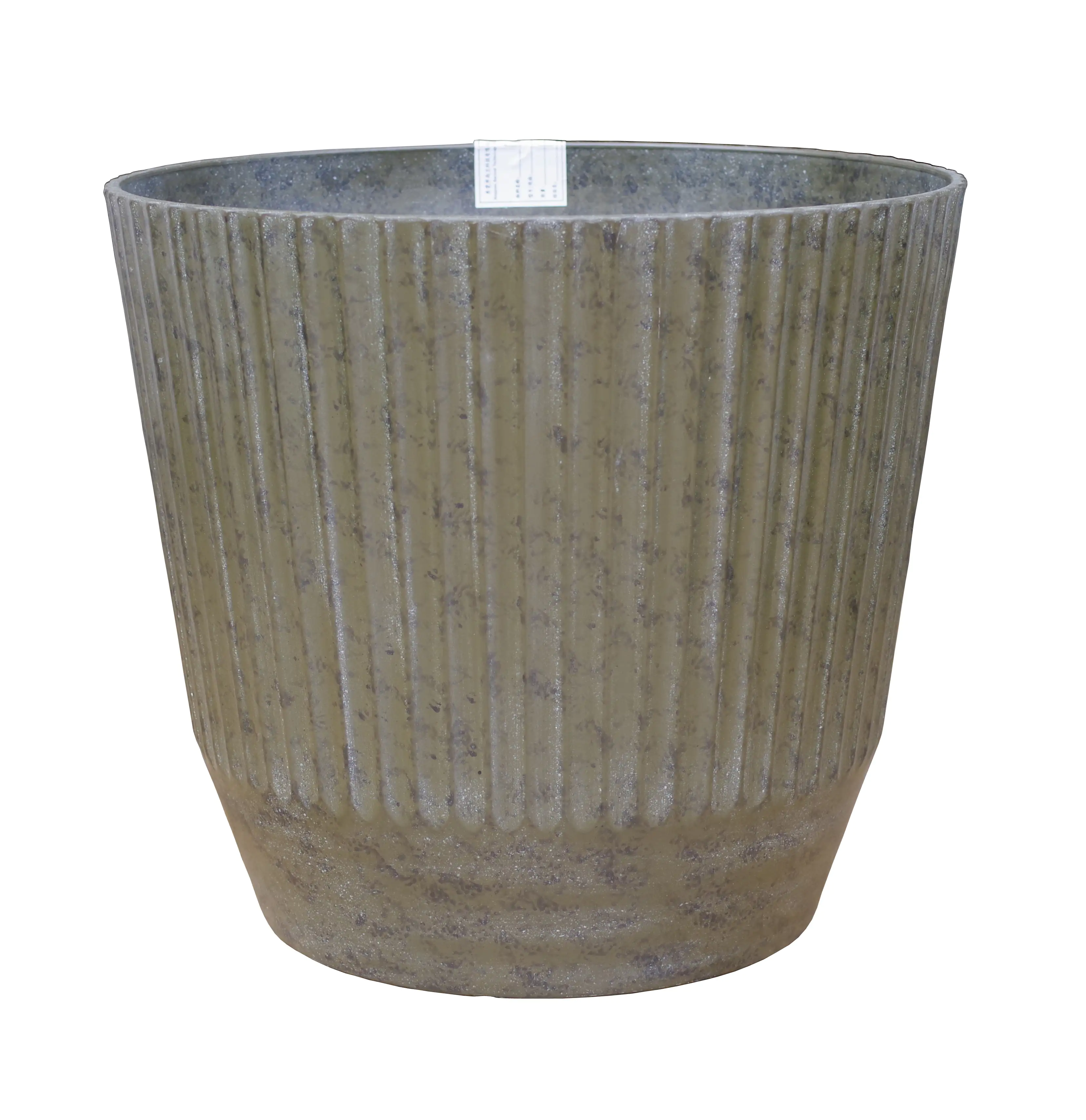 Mica Decorations Pflanztopf Rio Ø 45 x 40,5 cm dunkelgrün