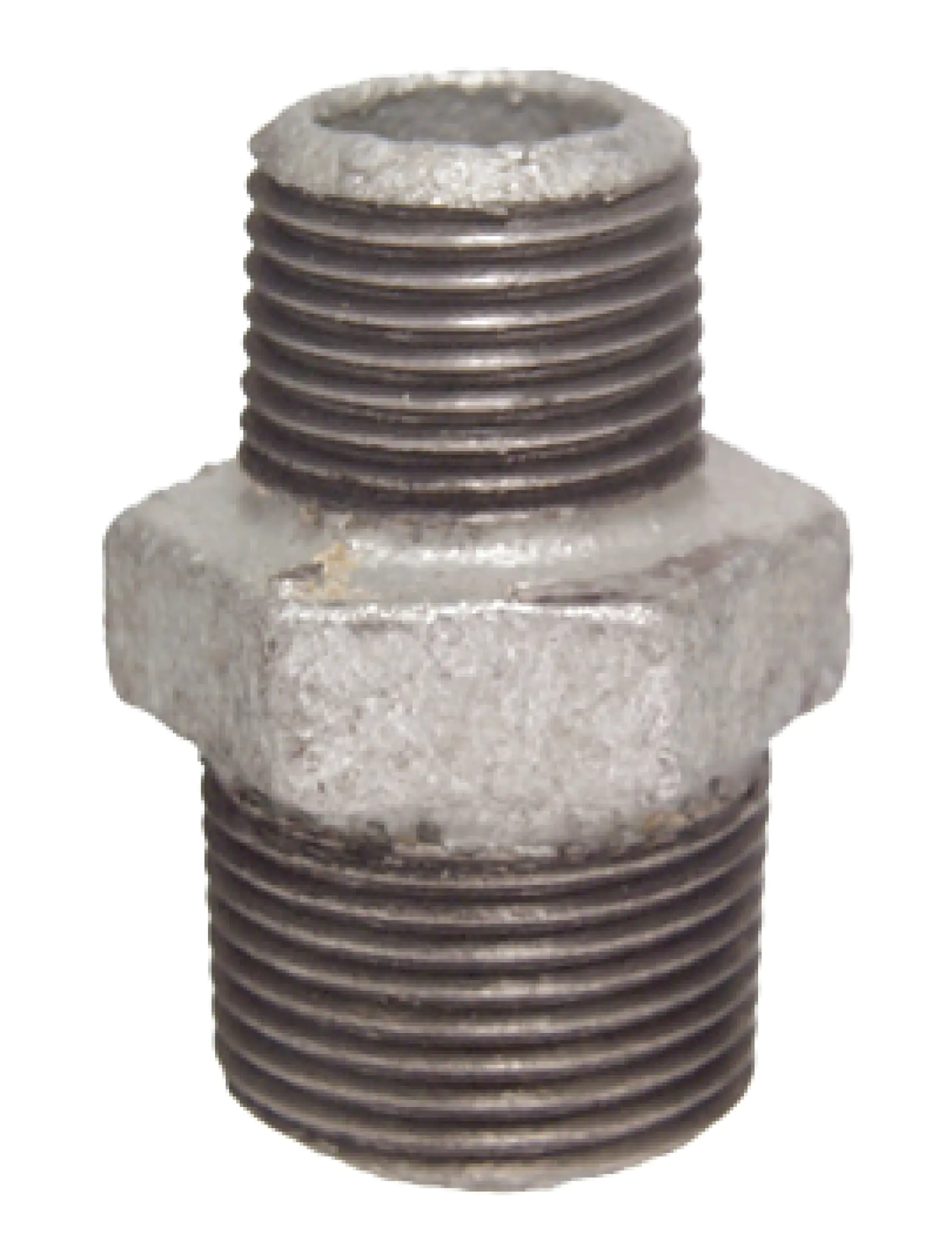 Cornat Temperguss-Reduzier-Doppelnippel Nr. 245 verzinkt, 1 1/4" AG, 1" AG