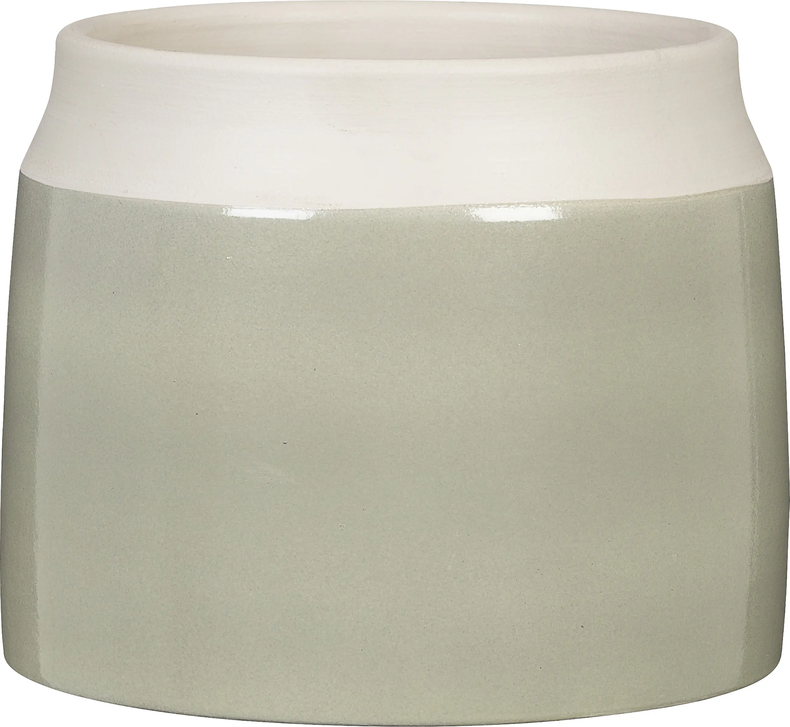 Scheurich Übertopf Serie Verde 717 Keramik grün-beige Ø 18 x 17 cm