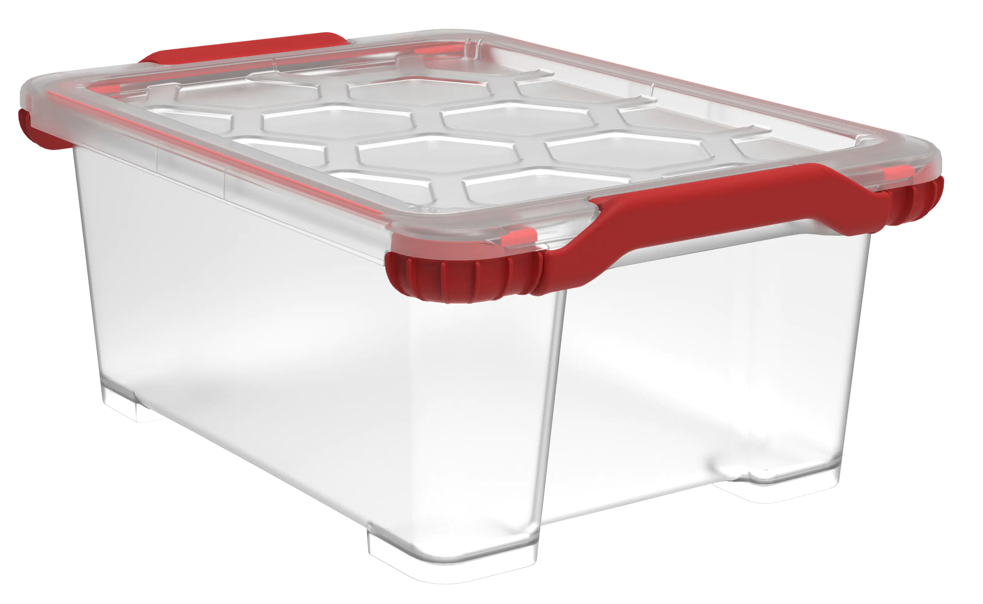 Rotho Aufbewahrungsbox Evo Total inkl. Deckel 11 L transparent