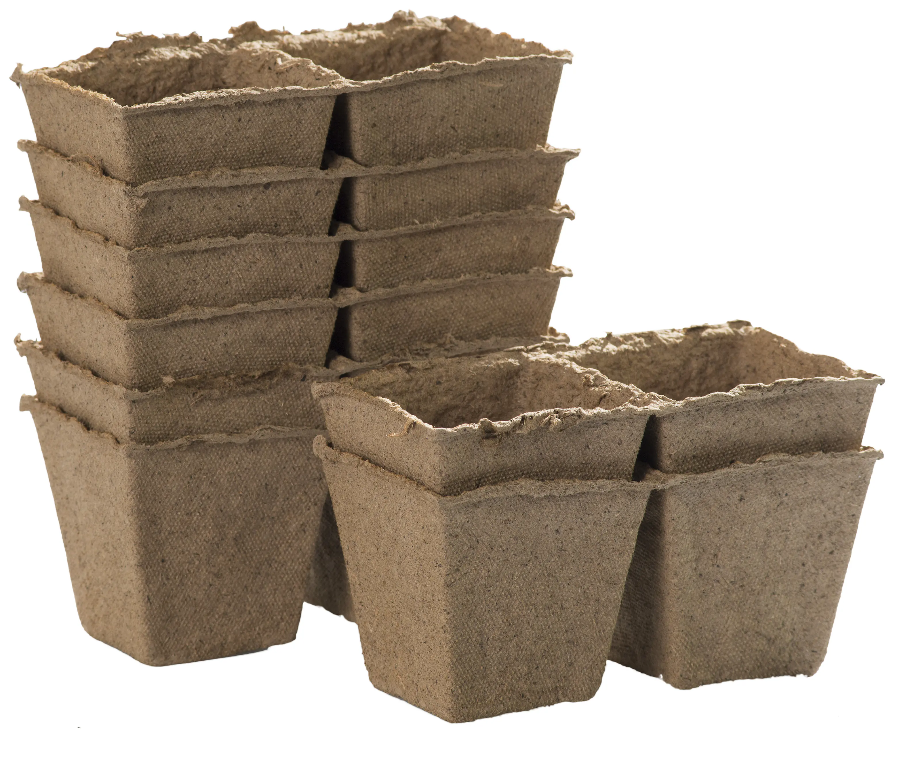 Windhager Anzucht-Töpfe 6 cm eckig