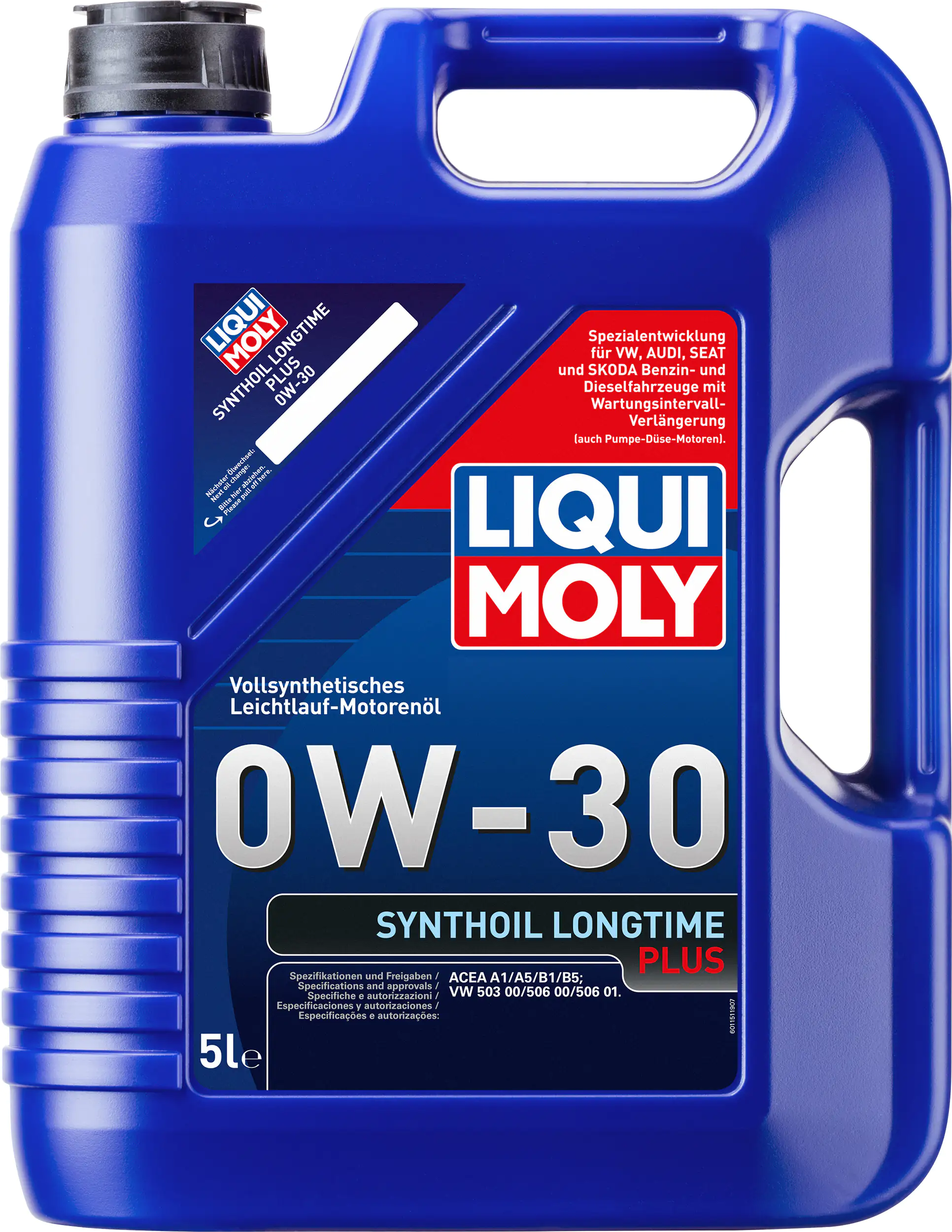 Liqui Moly Motoröl Synthoil Longtime Plus 0W-30 5 L