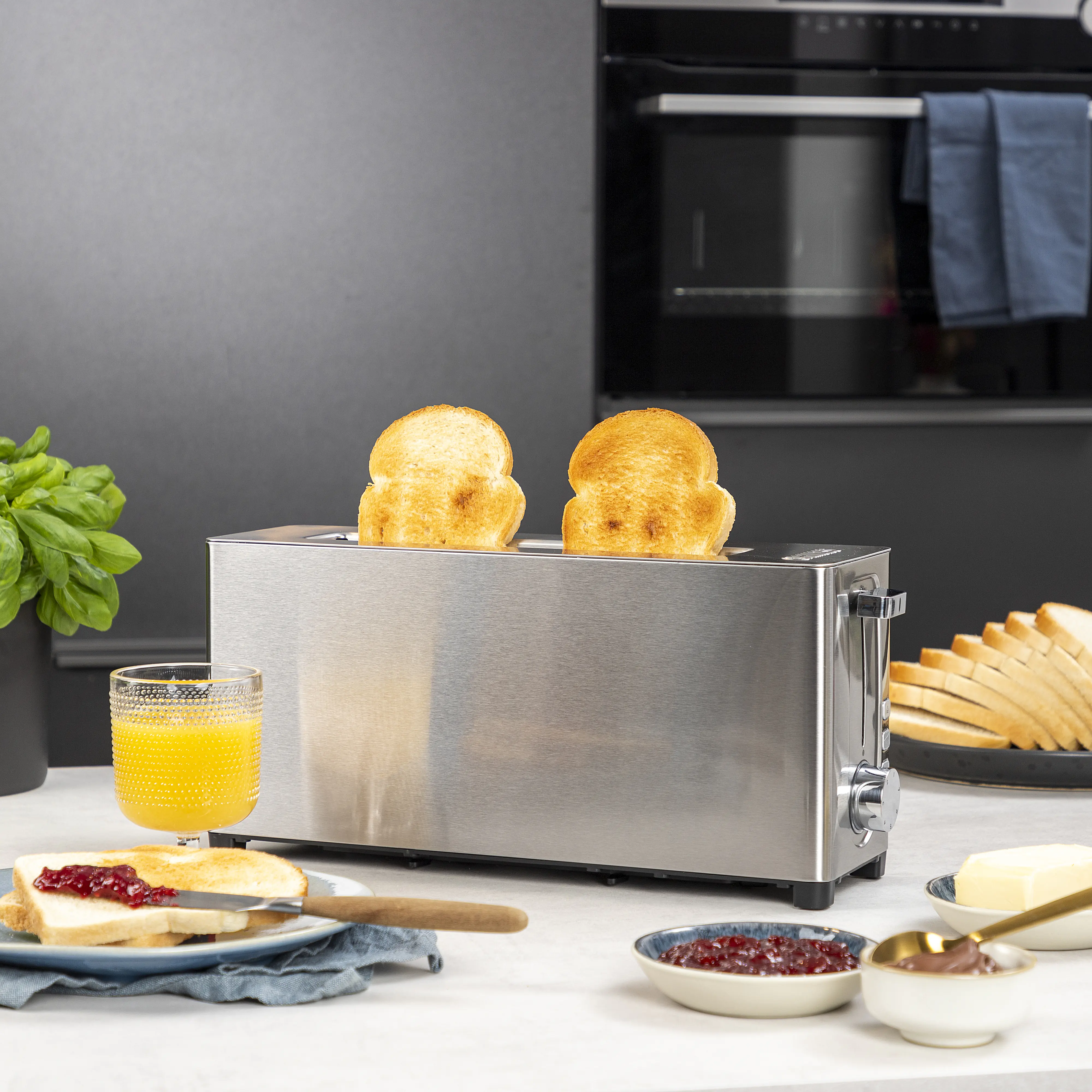 Princess Toaster, 1050 Watt, 2 Scheiben, edelstahl Princess Toaster, 1050 Watt, 2 Scheiben, edelstahl