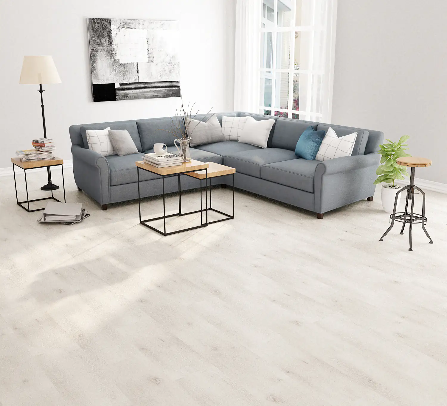 TrendLine Vinylboden Eiche Natur Landhausdiele