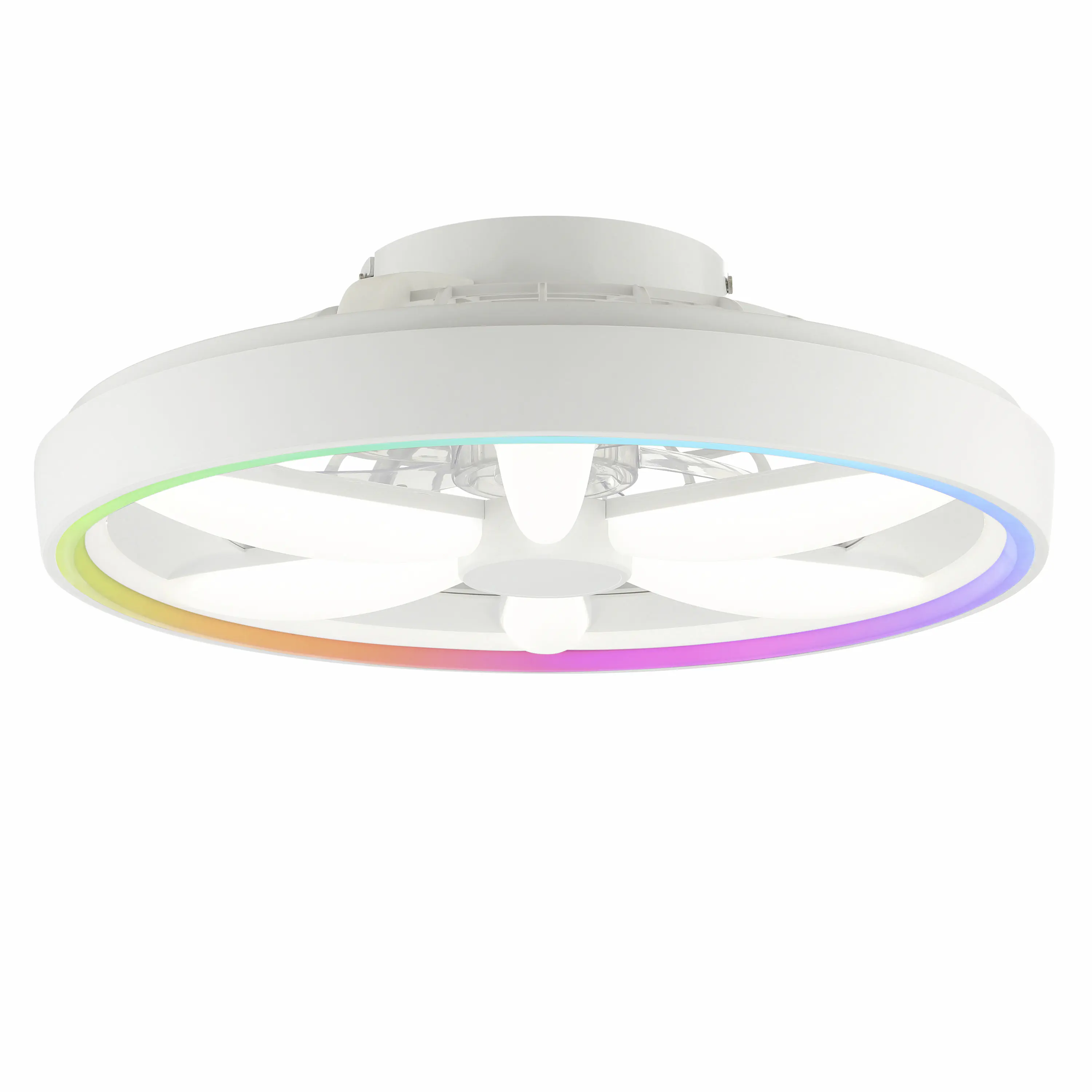 Brilliant LED Deckenleuchte mit Ventilator Gaiano Ø 48 cm 48 W weiß