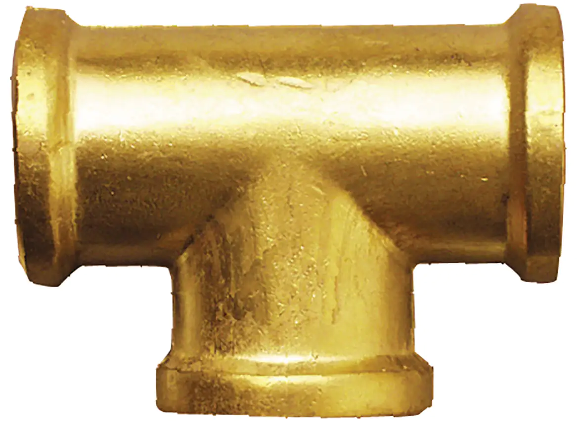 Cornat Messing T-Stück Dreiseitig mit IG 1 1/4"