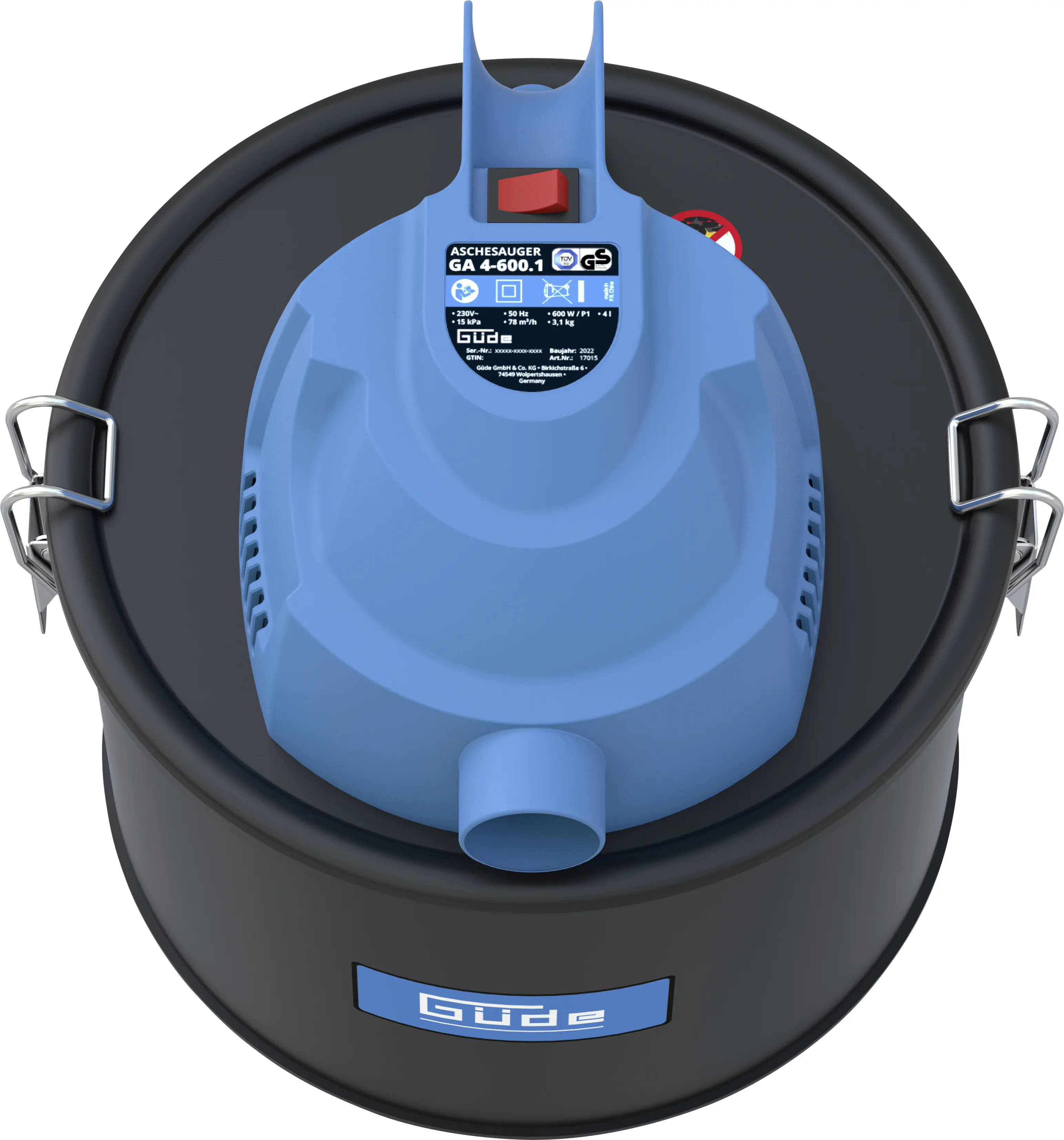 Güde Aschesauger GA 4-600.1 600 W 4 l