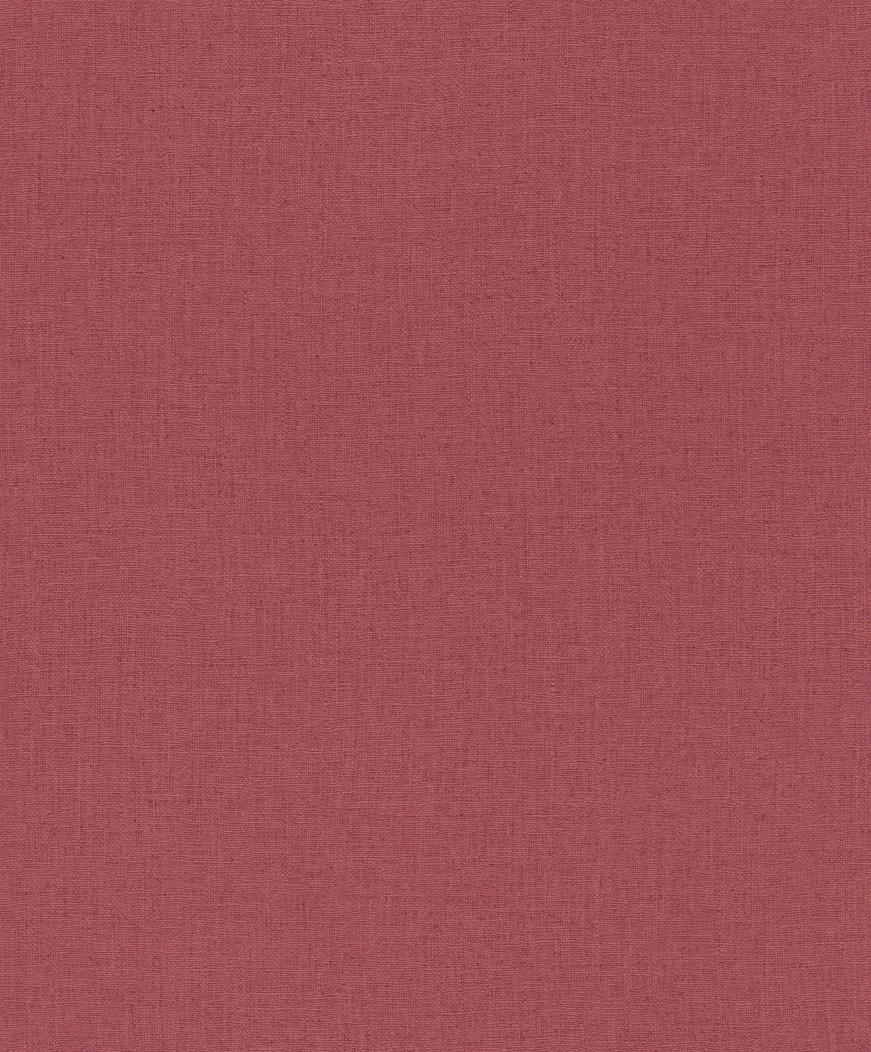 Rasch Vliestapete 560190 Barbara Home III, Textilstruktur rot, 10,05 x 0,53 m