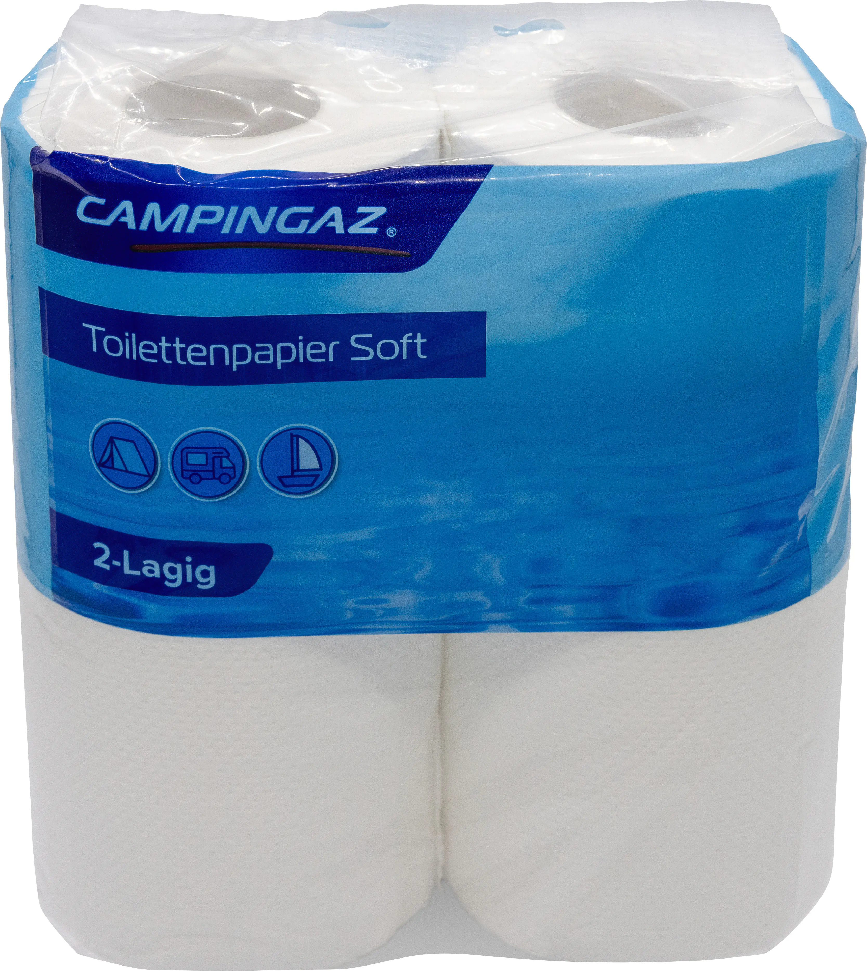 Camping Gaz Toilettenpapier für Chemie-Toiletten 4 Rollen