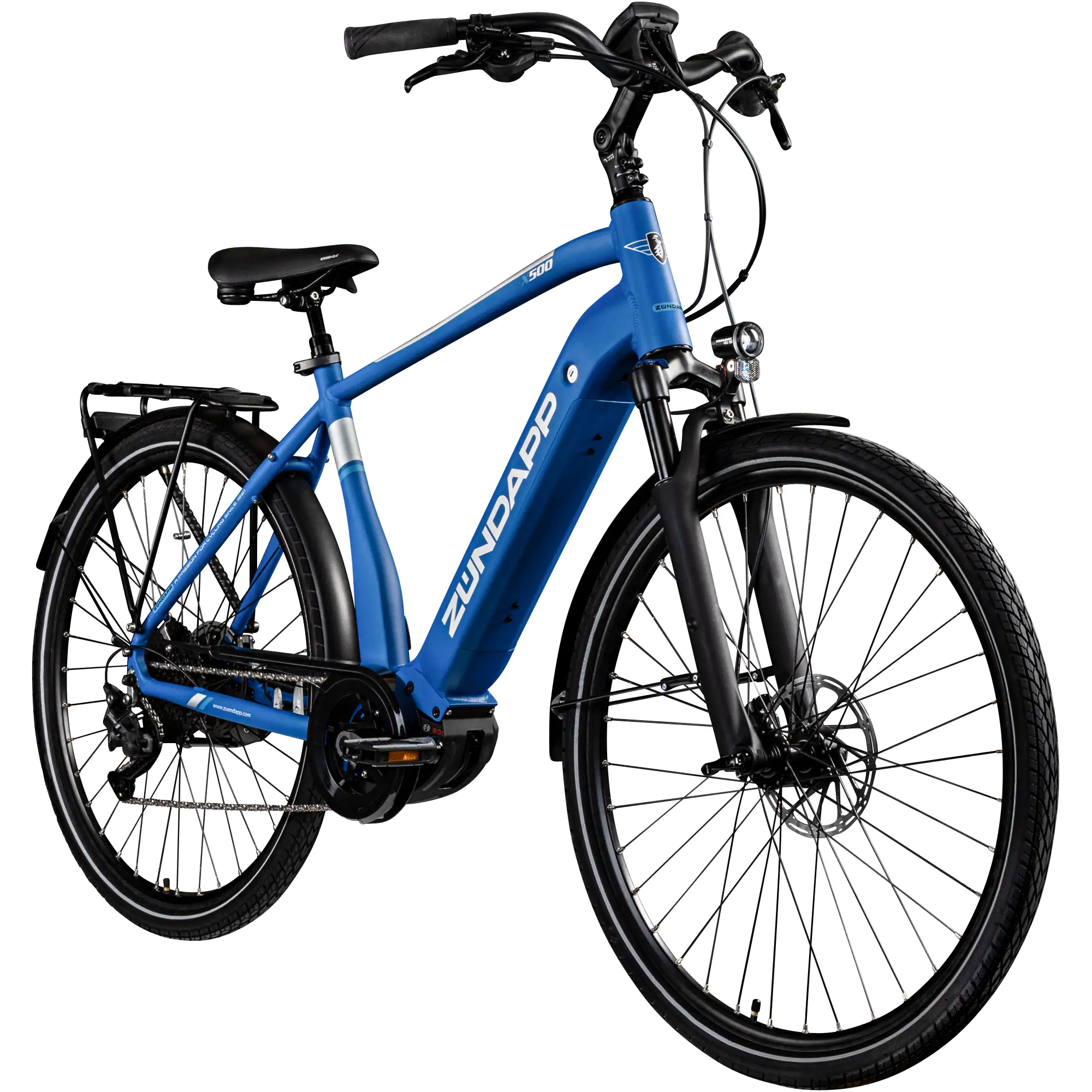 Zündapp E-Bike Trekking X500 28 Zoll 11-Gang 500 Wh blau