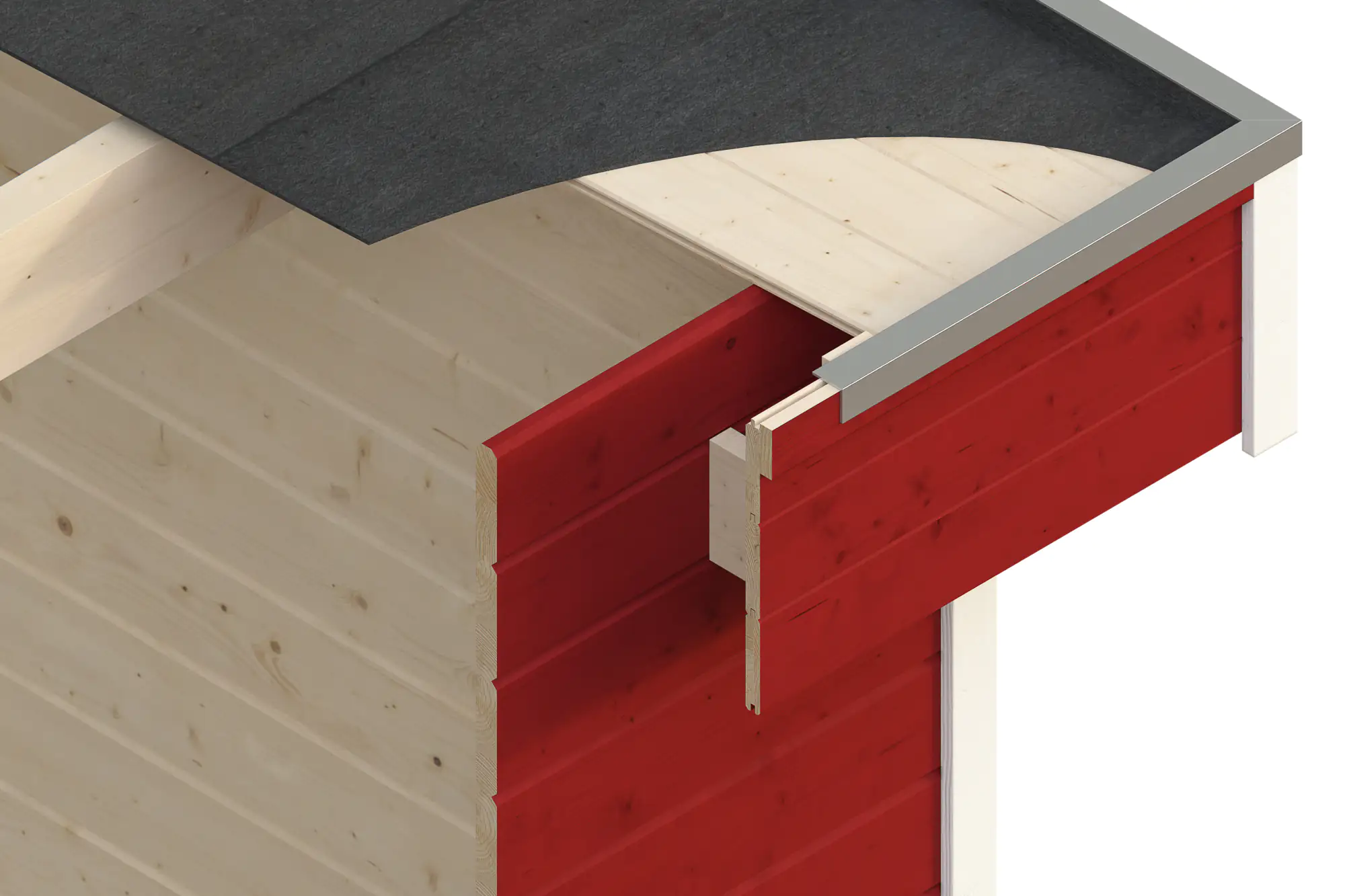 SKAN HOLZ Gartenhaus Texel 550 x 250 cm schwedenrot mit Fußboden SKAN HOLZ Gartenhaus Texel 550 x 250 cm schwedenrot mit Fußboden
