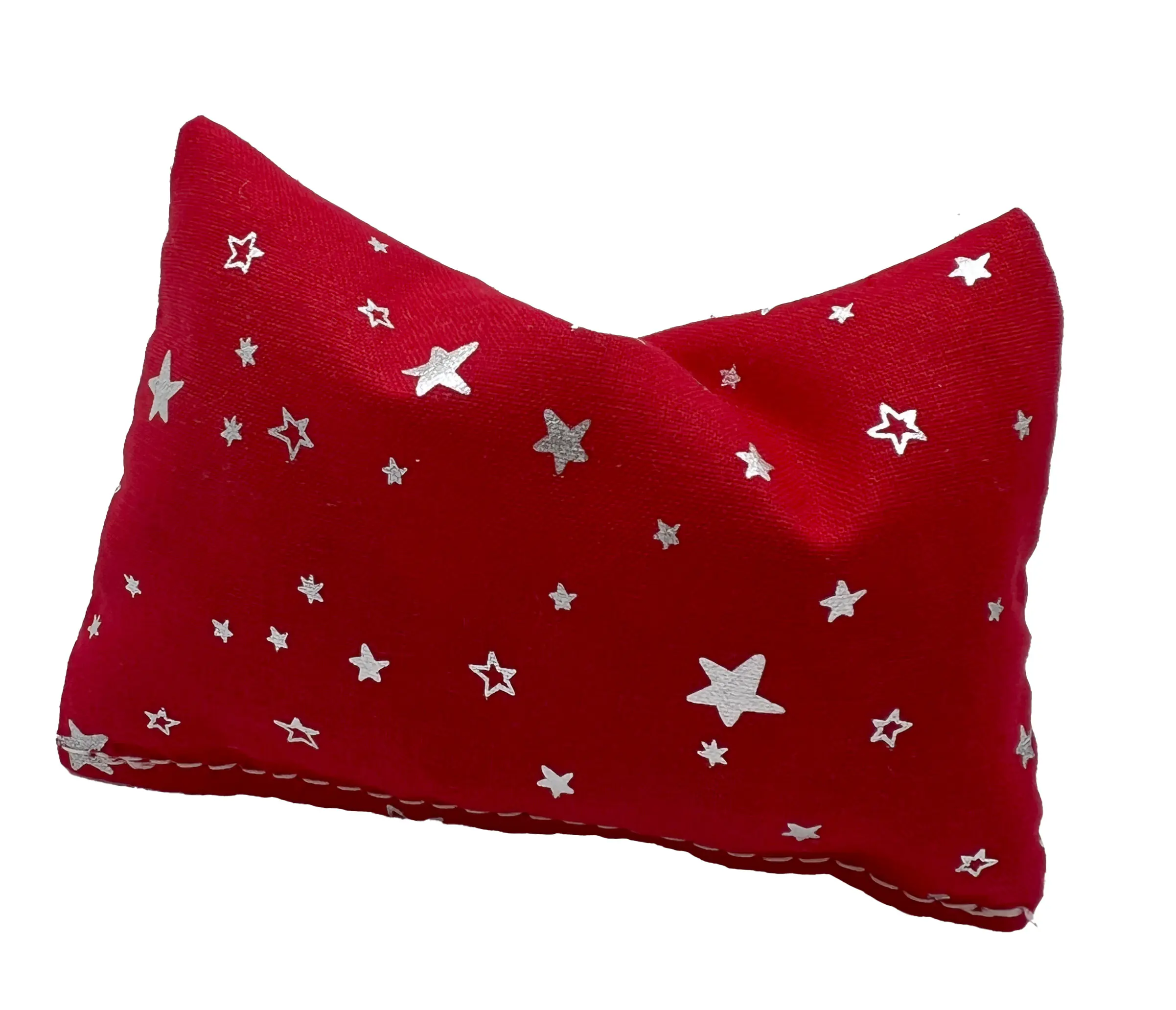 Aumüller Katzenspielzeug Weihnachten Kissen 10 cm grau rot - 2 Stk. Aumüller Katzenspielzeug Weihnachten Kissen 10 cm grau rot - 2 Stk.