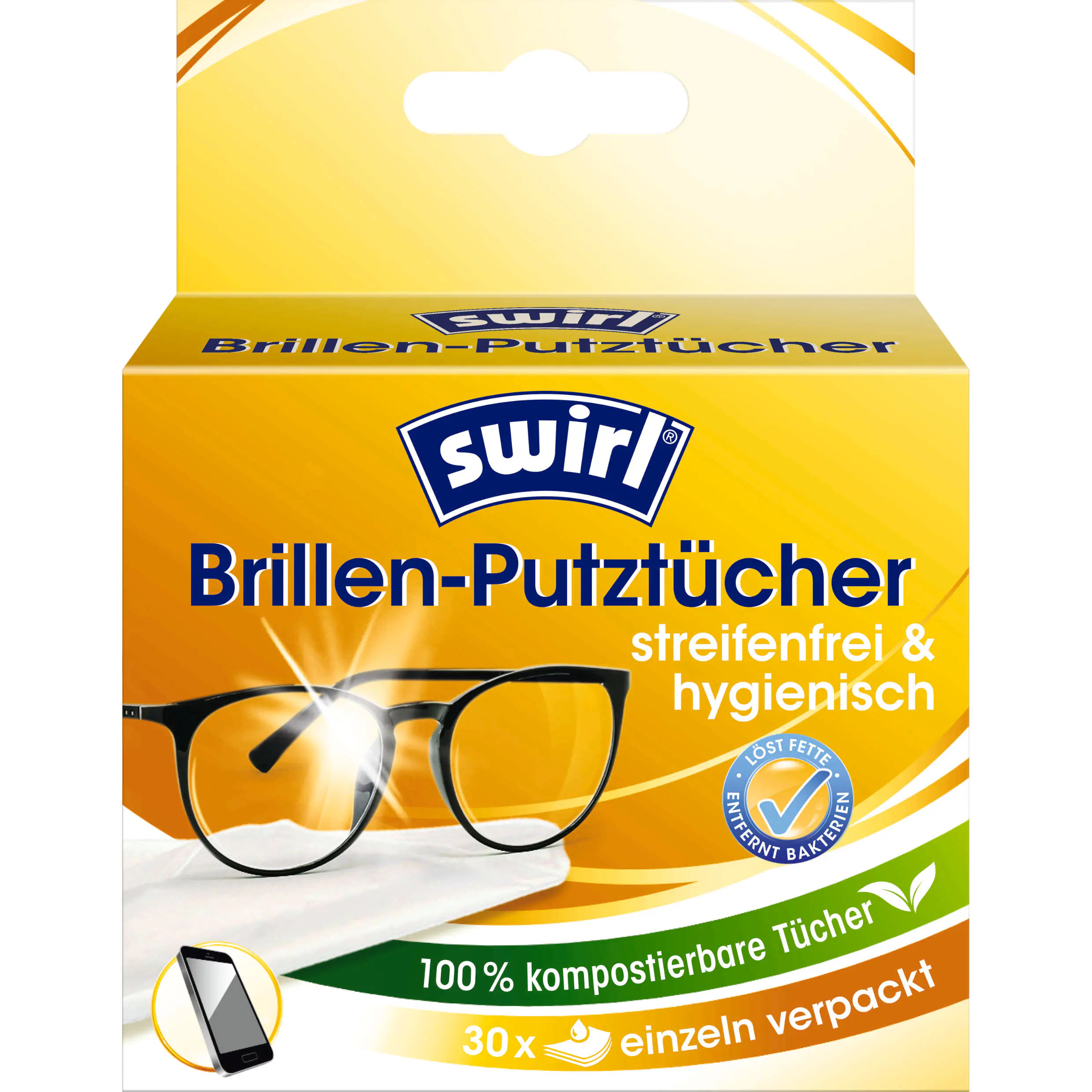 Swirl® Brillen-Putztuch 30er 