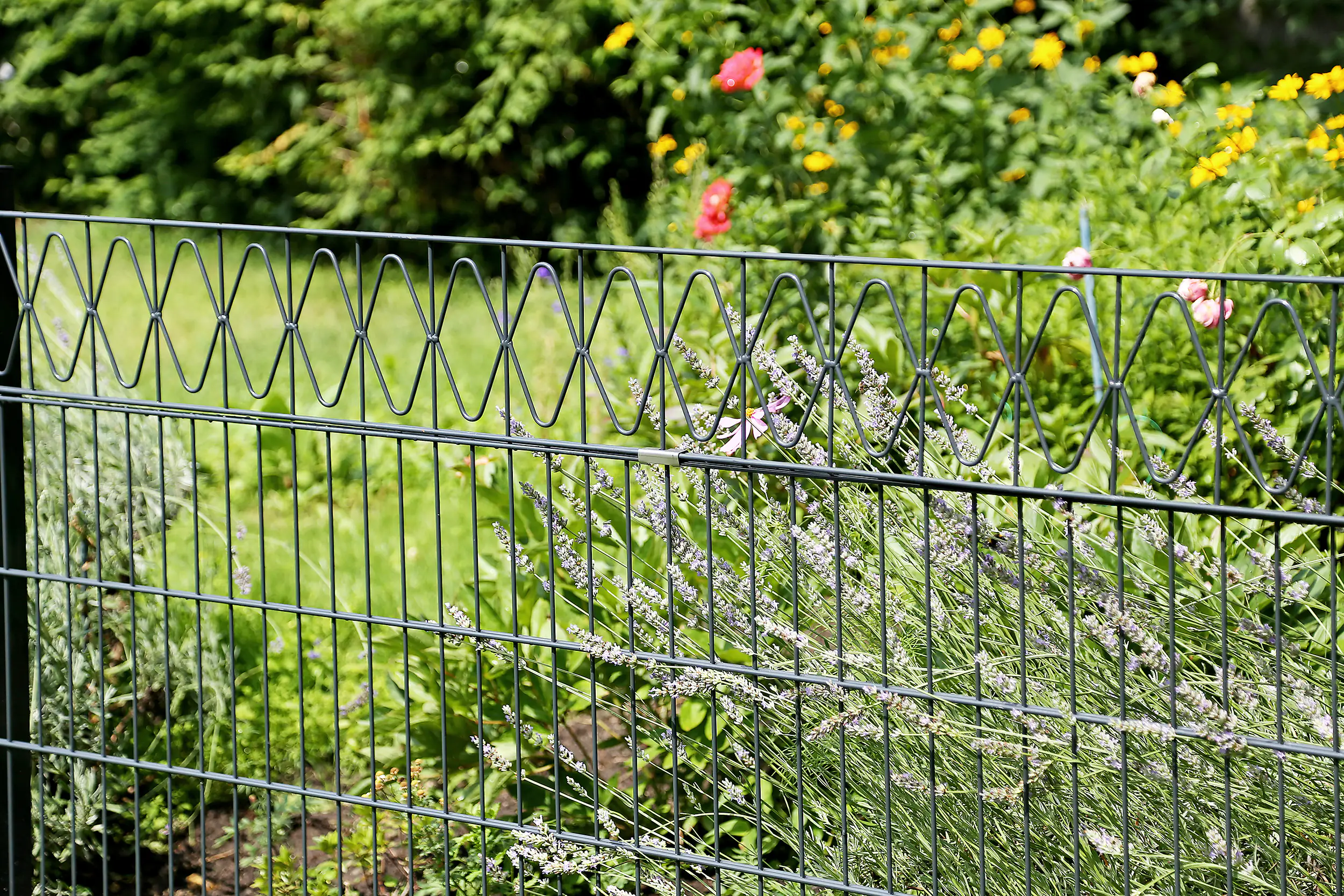 Alberts Dekorelement Design Eleganz 200 x 20 cm anthrazit