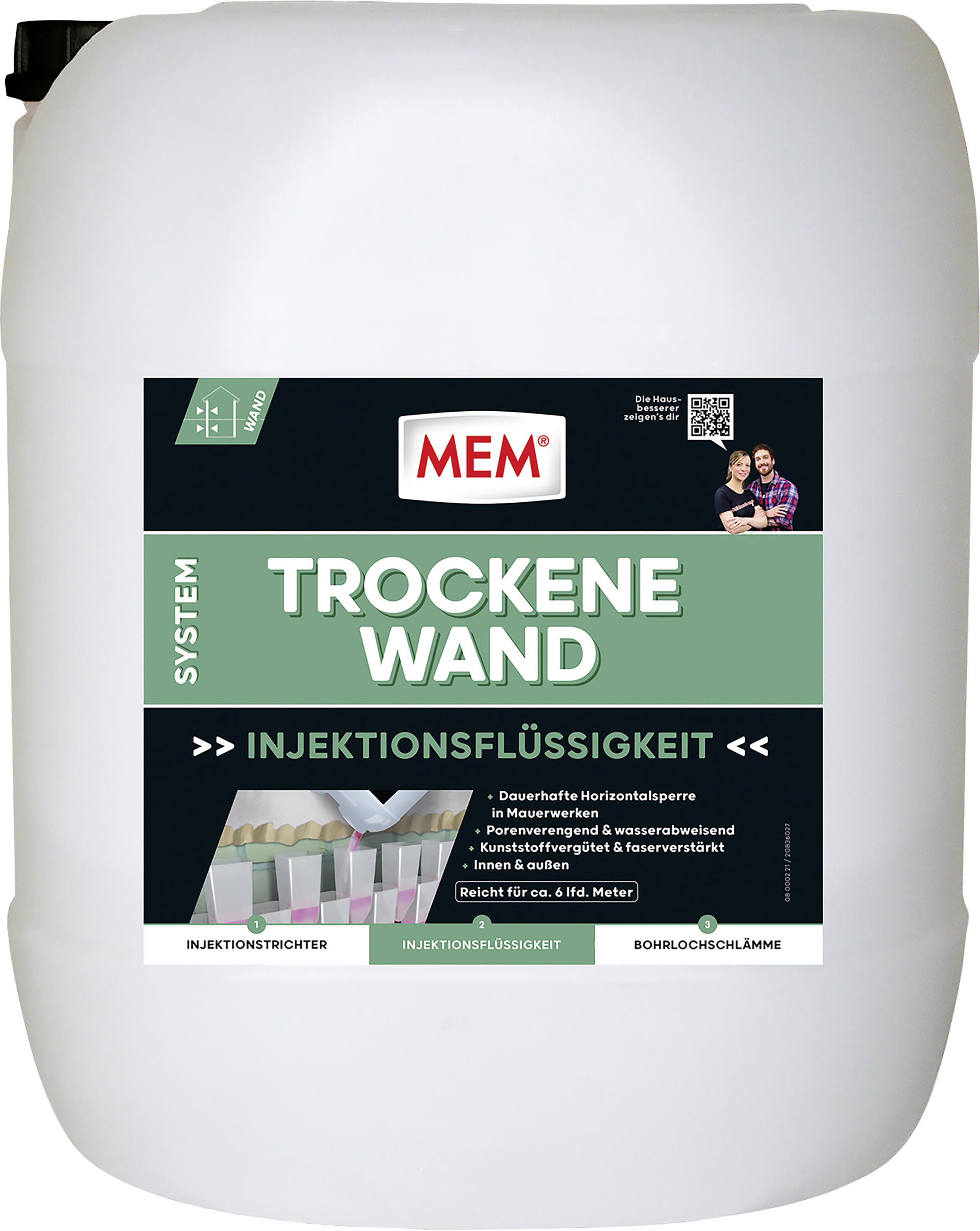 MEM Trockene Wand Injektionsflüssigkeit 30 l