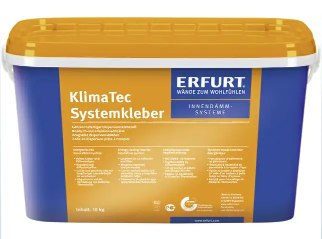 Erfurt Systemkleber für Thermovlies KlimaTec 10 kg Erfurt Systemkleber für Thermovlies KlimaTec 10 kg