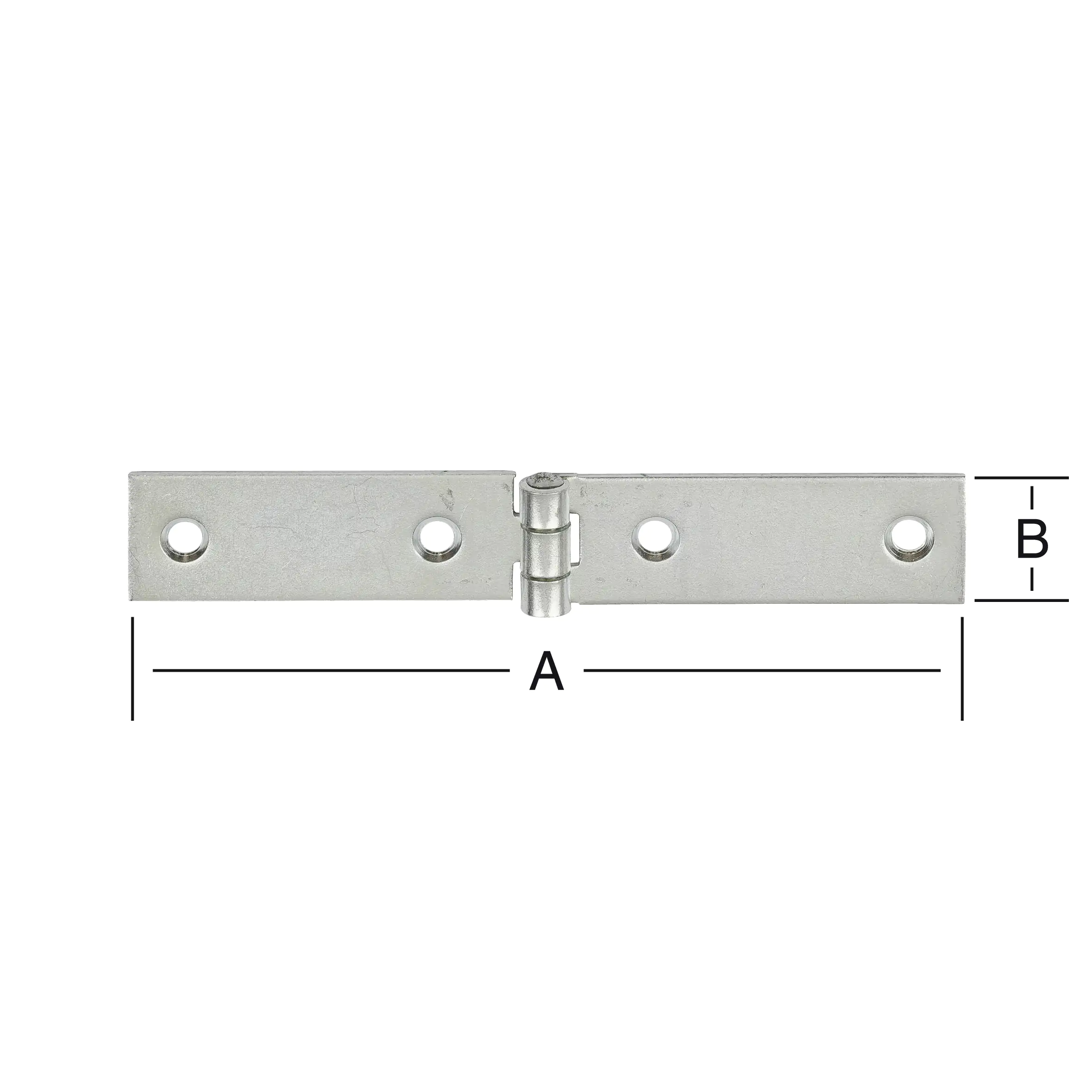 Vormann Schmale Tischbänder verzinkt 100 x 20 mm Vormann Schmale Tischbänder verzinkt 100 x 20 mm