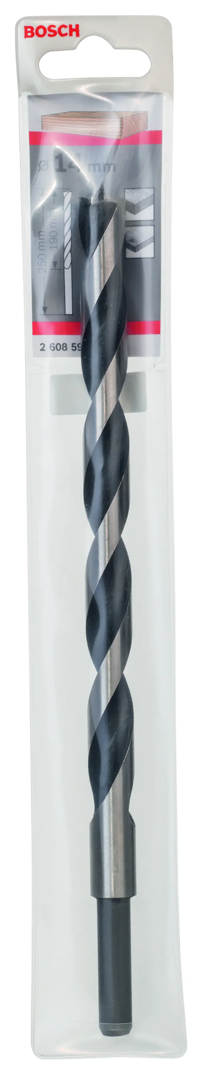 Bosch Maschinenholzbohrer M-Spitze 14 mm