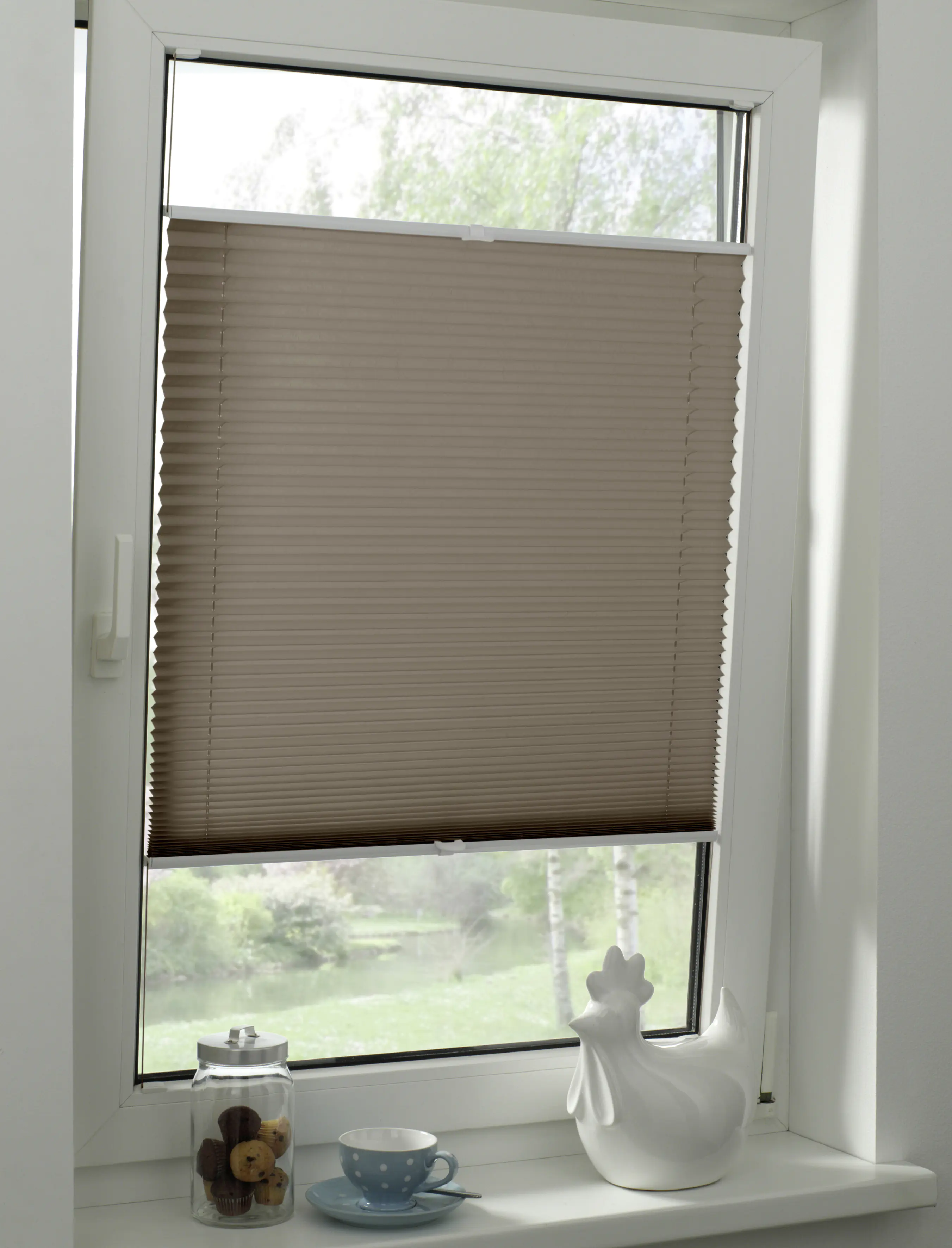 Gardinia Plissee taupe Concept Gardinia Plissee taupe Concept