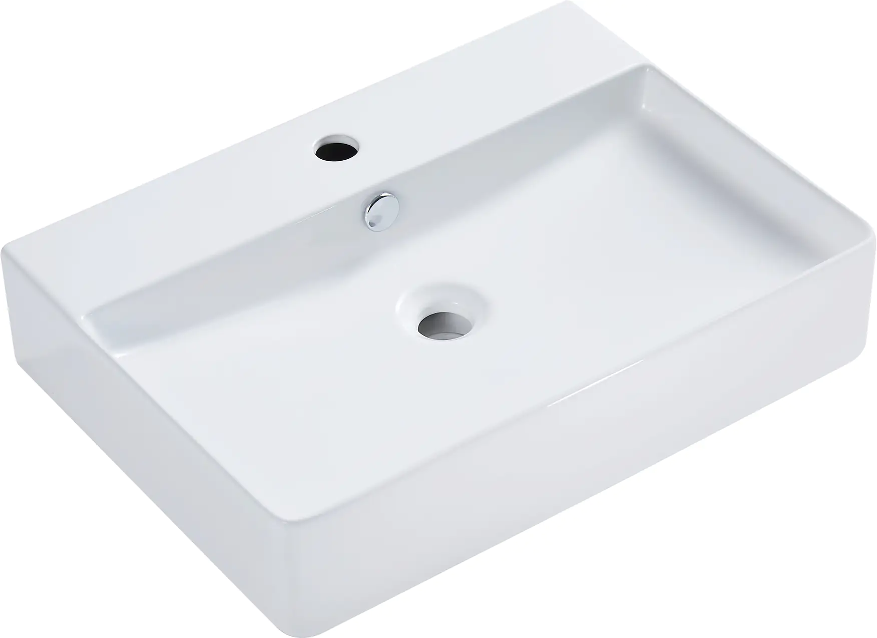 Primaster Keramikwaschbecken 59,5 cm Prag weiß